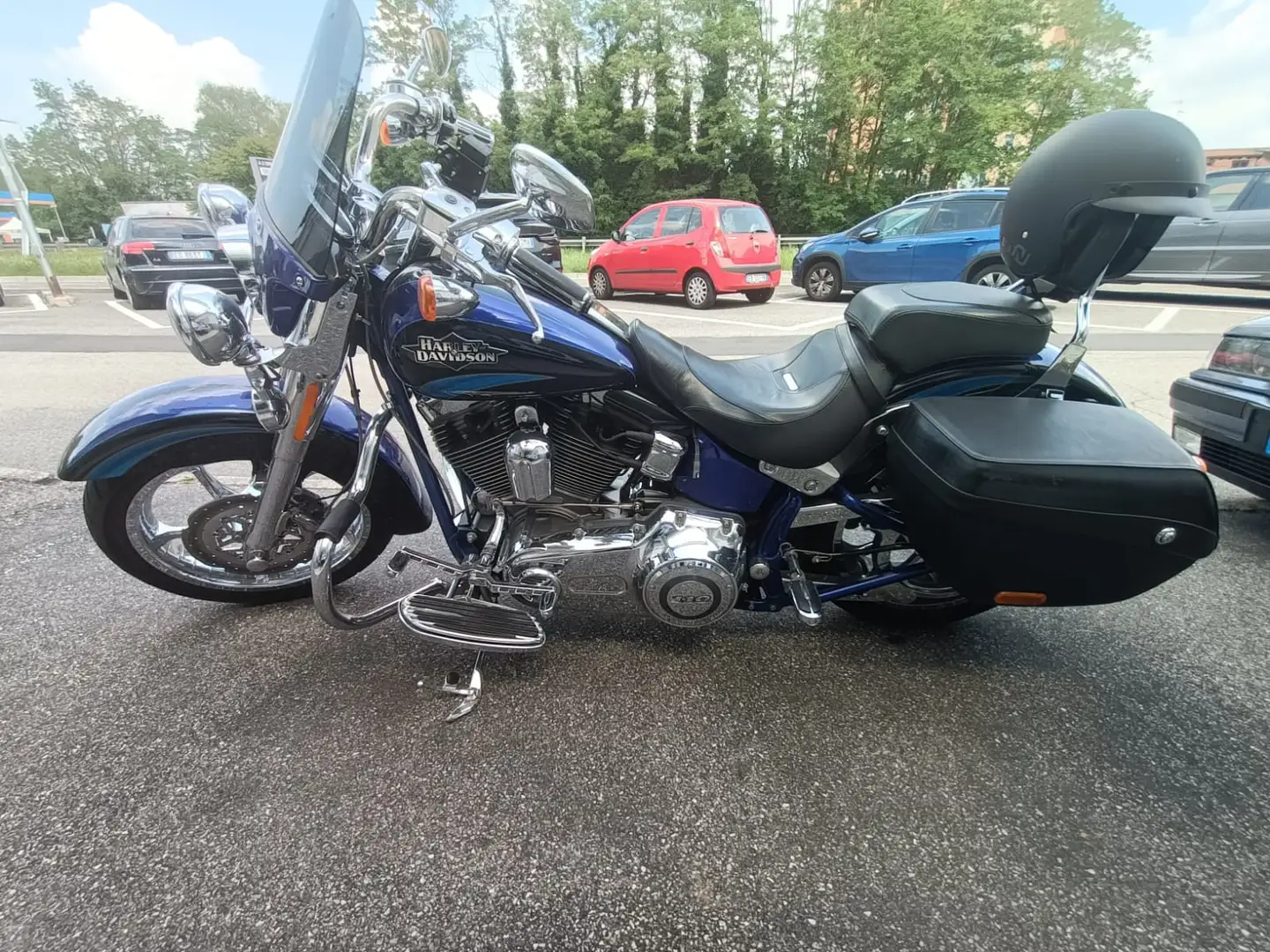 Harley-Davidson CVO Limited HERITAGE SOFTAIL CONVERTIBLE Azul - 1