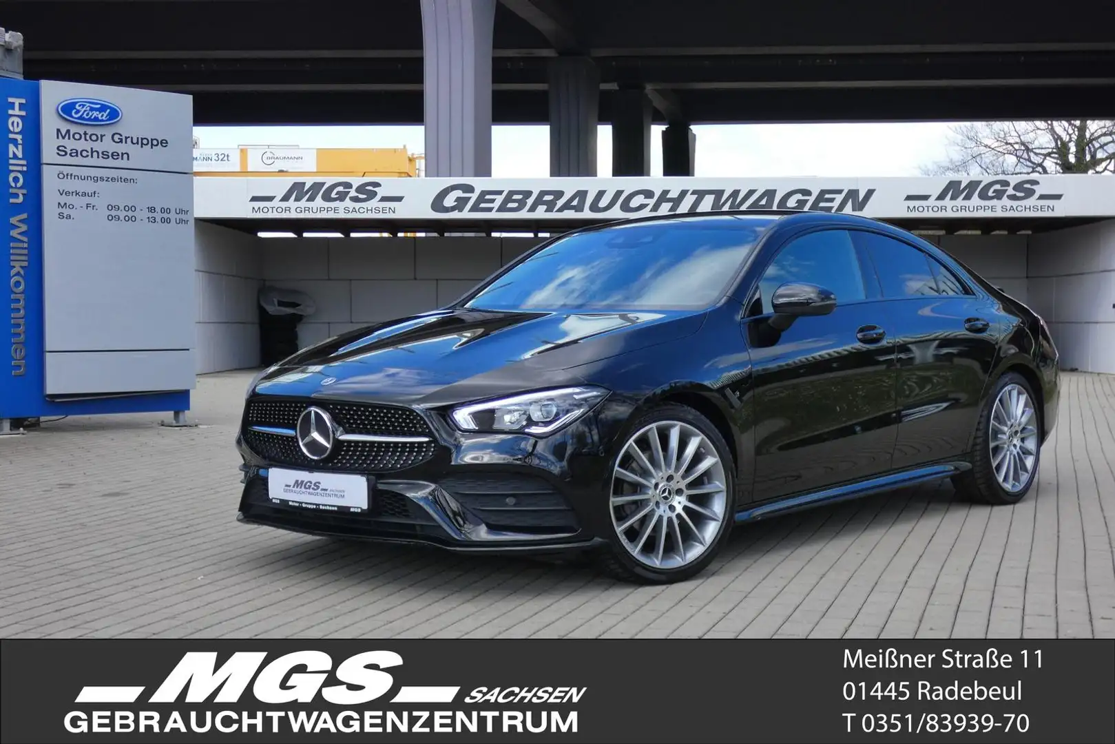 Mercedes-Benz CLA 200 'AMG-Line' #LED #NAVI #TEMP #PDC Schwarz - 1