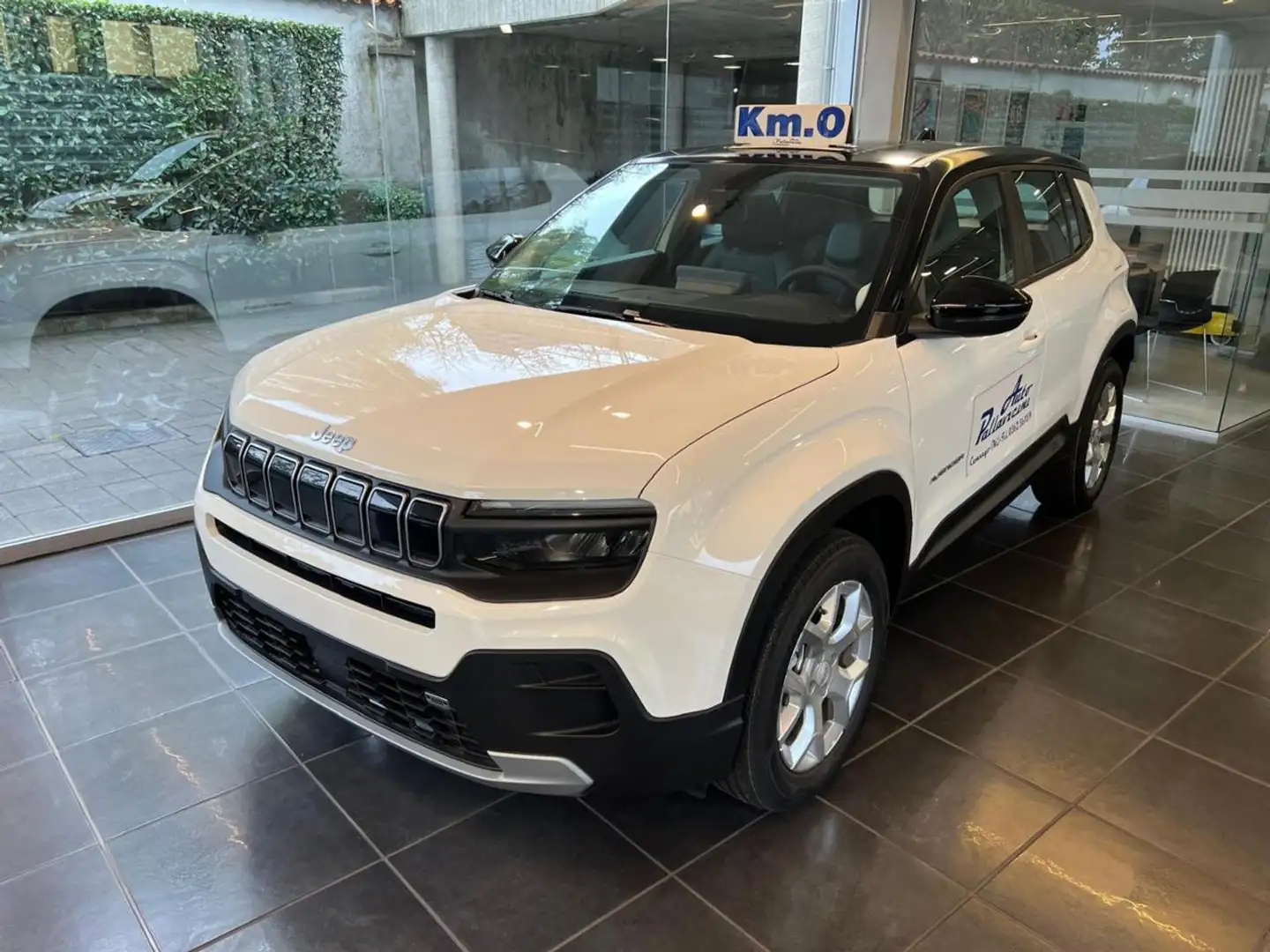 Jeep Avenger 1.2 Turbo Altitude Bicolore - Km Zero Wit - 1