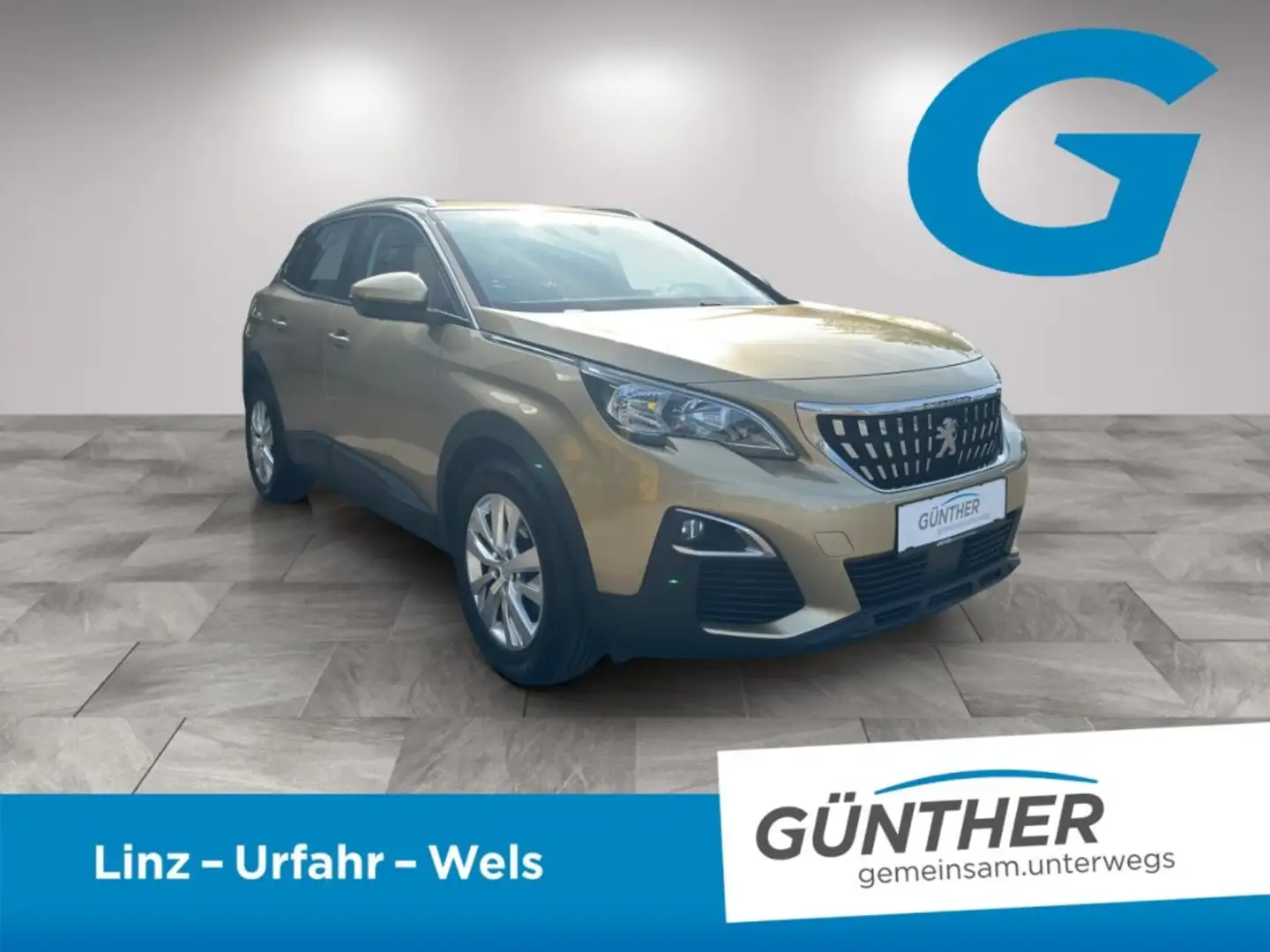Peugeot 3008 Active PureTech 1.2 130 Gelb - 2