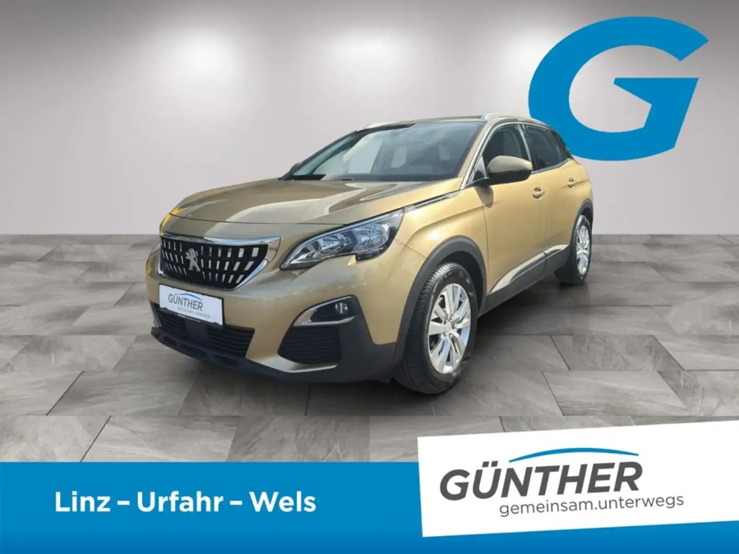 Peugeot 3008 Active PureTech 1.2 130 Gelb - 1