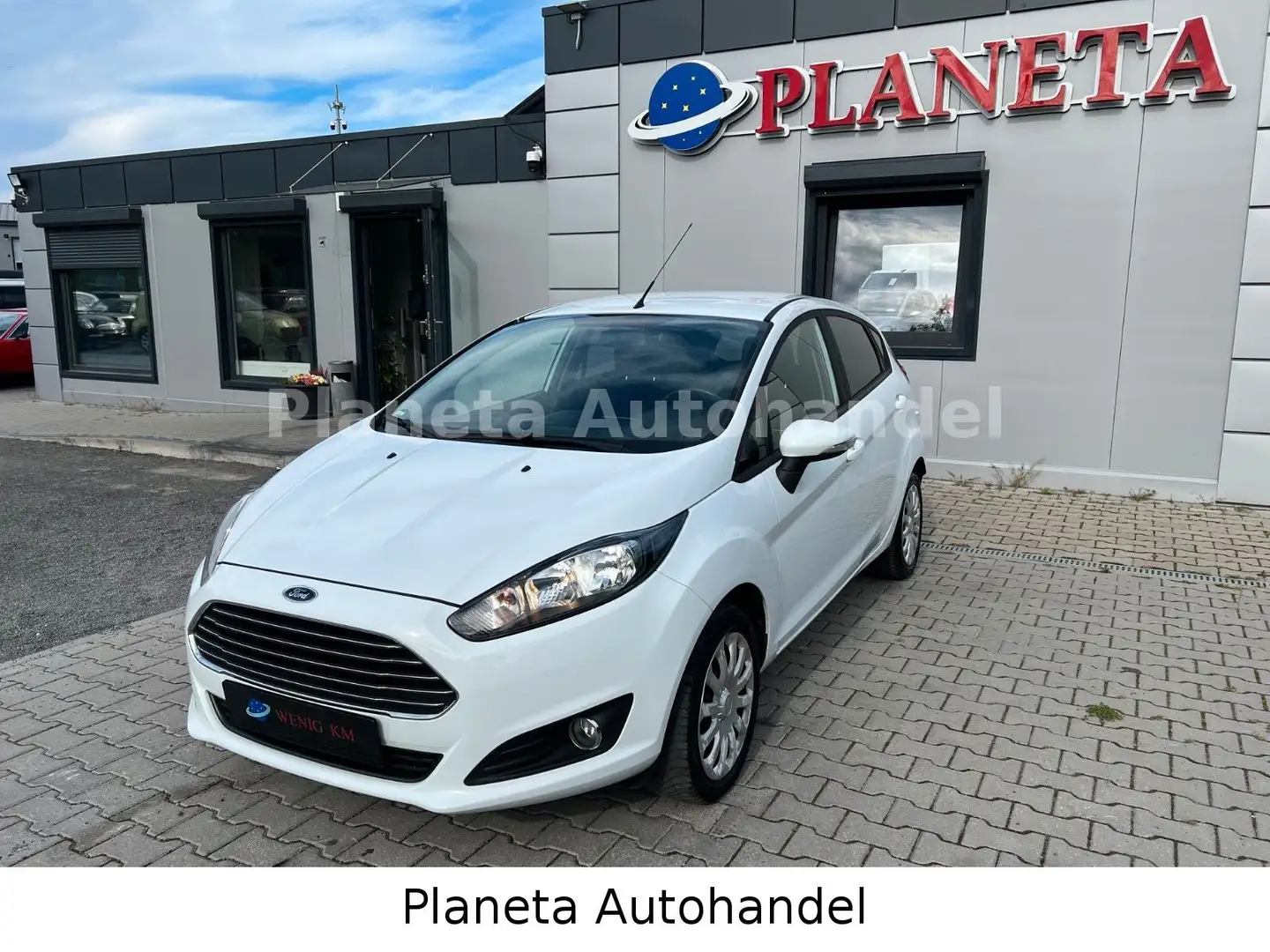 Ford Fiesta 1,4 71kW*1.HAND*WENIG-KM*KLIMA*GANZJREIFE Blanc - 2