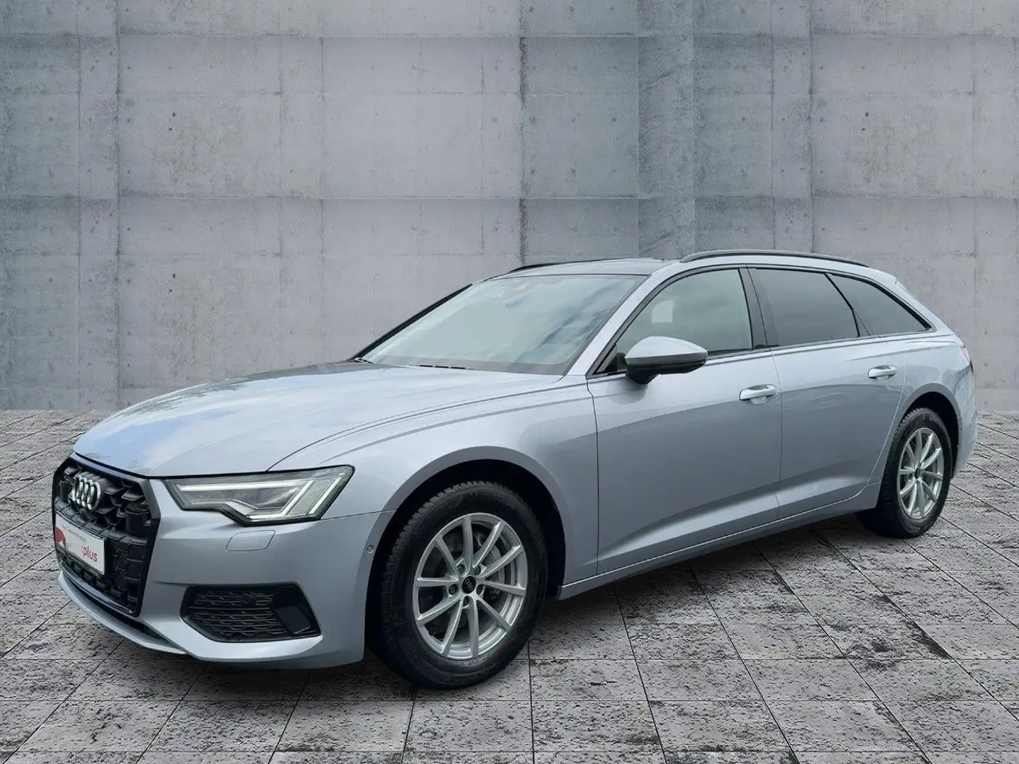 Audi A6 35 TDI ADVANCED MATRIX+NAV+HuD+AHK+360° Silber - 2