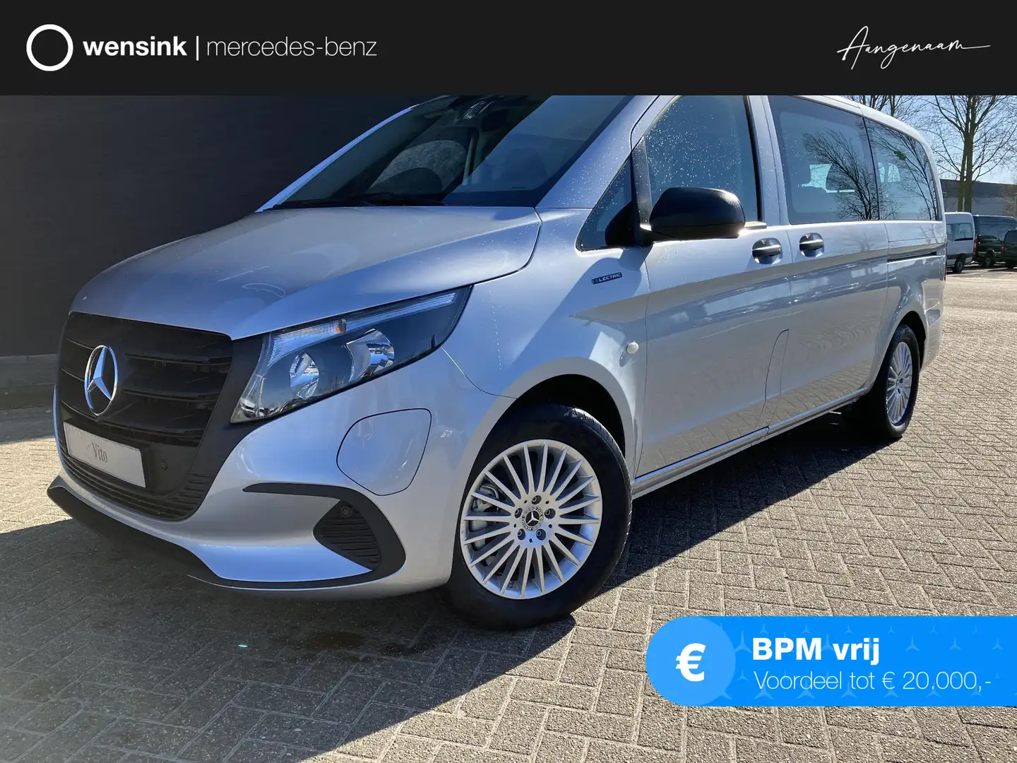 Mercedes-Benz Vito eVito Tourer 129 PRO L2 90 kWh Mercedes-Benz eVito Argintiu - 1