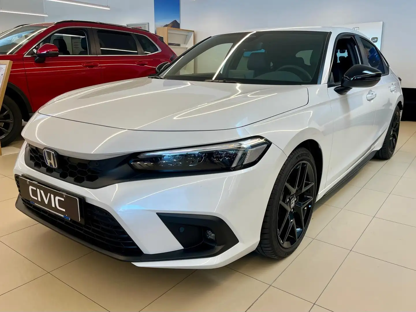 Honda Civic Civic 2.0 hev Sport ecvt Blanc - 1