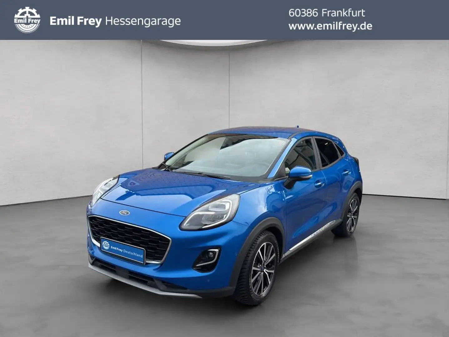 Ford Puma 1.0 EcoBoost Hybrid Aut. TITANIUM X Blau - 1