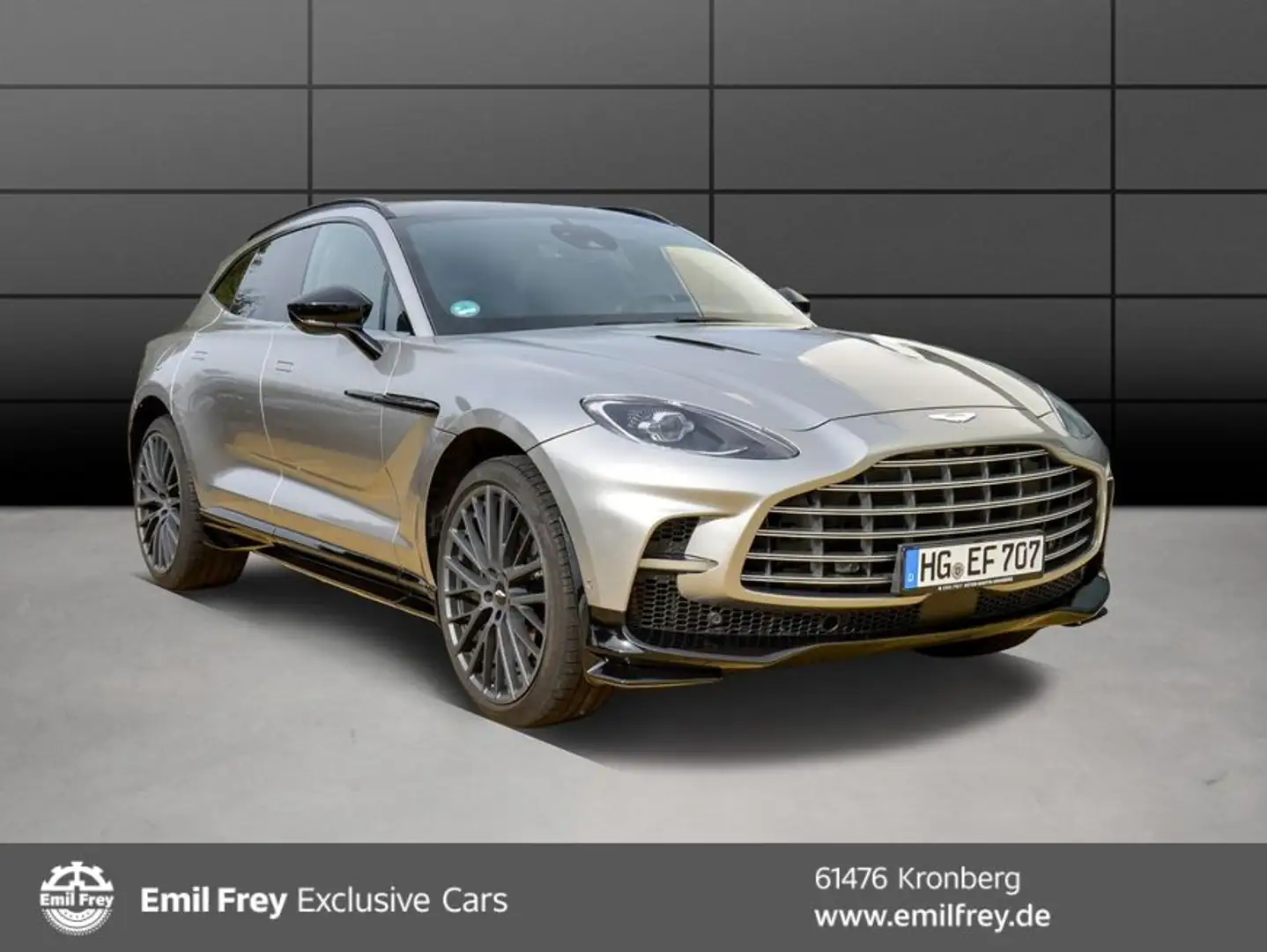 Aston Martin DBX 707 Zilver - 1