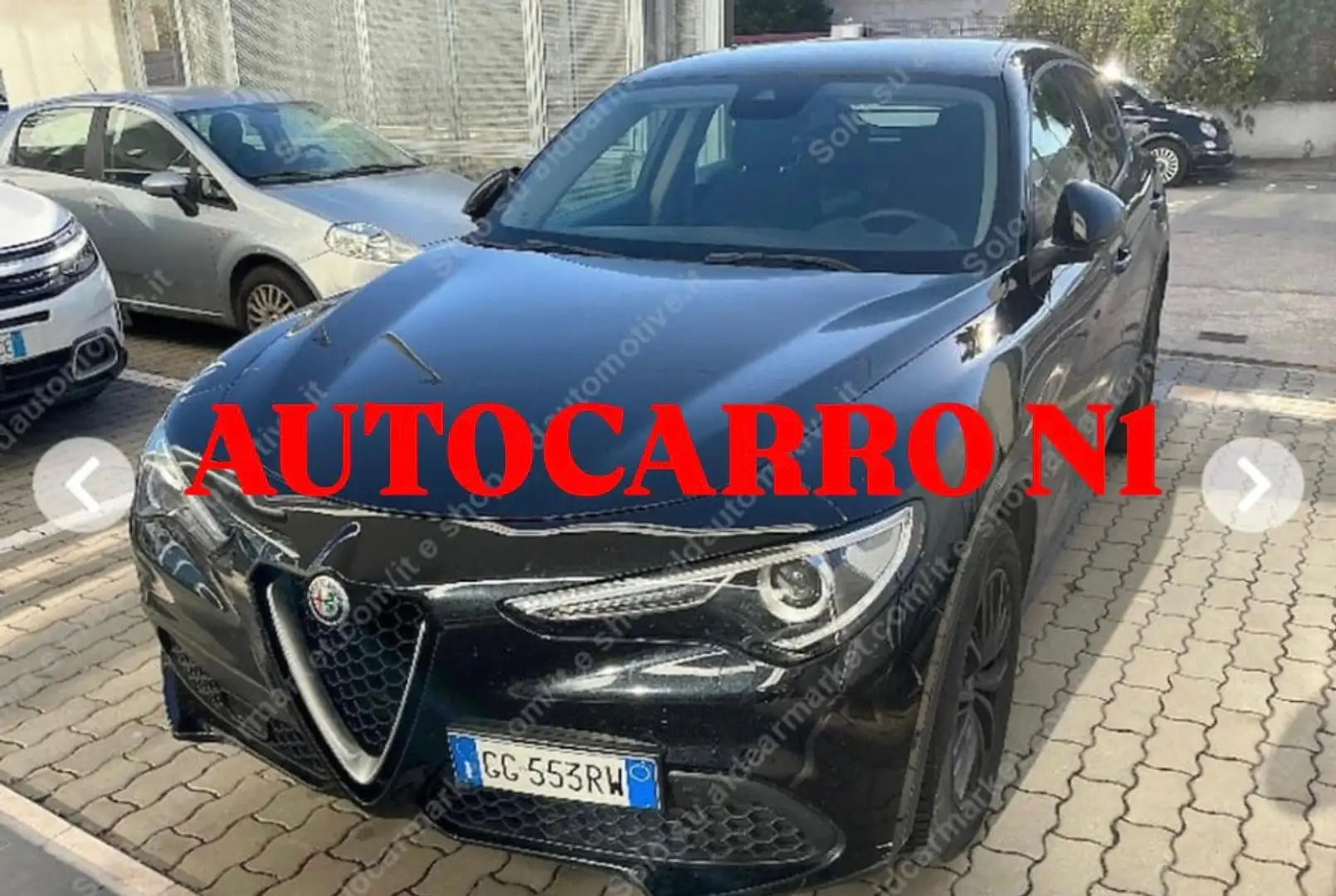 Alfa Romeo Stelvio 2.2Turbodiesel 160cv AT8 RWD AUTOCARRO N1 Nero - 2