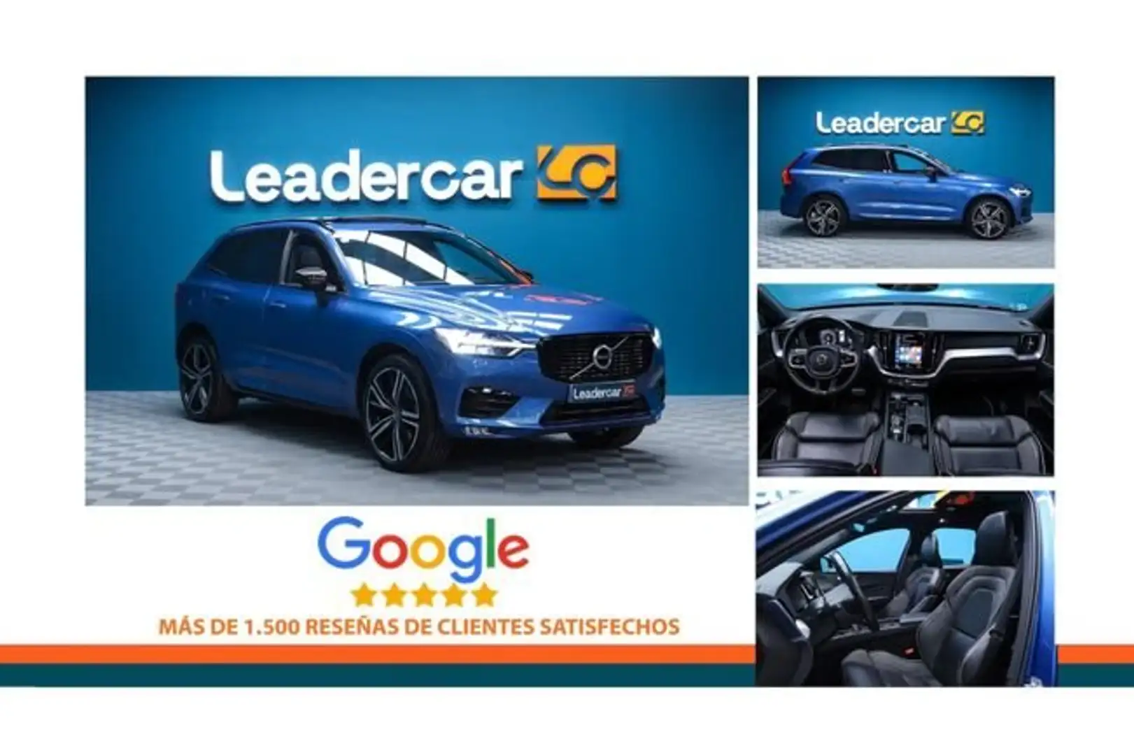Volvo XC60 2.0 B5 D AWD R-Design Auto Azul - 2