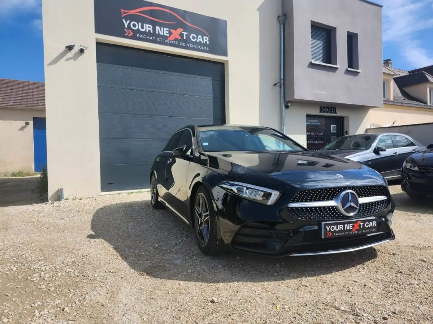 Mercedes-Benz A 180 A180 AMG Line Noir - 1