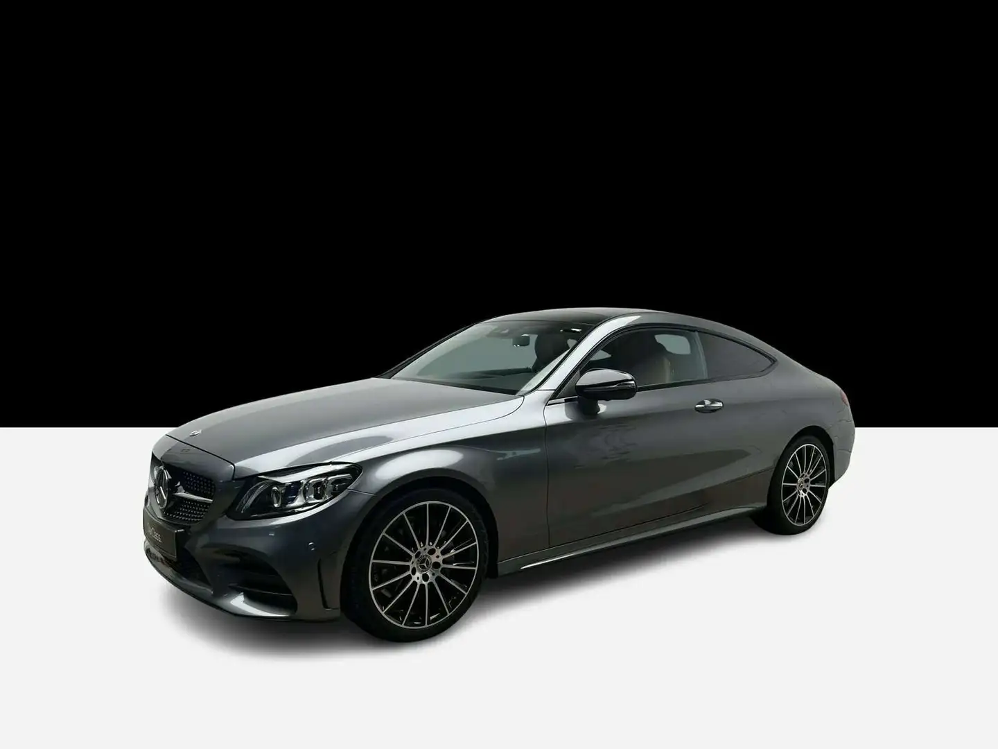 Mercedes-Benz C 220 C 220 d AMG-Line Cpe Pano+Keyless+360+Multi LED Gris - 1