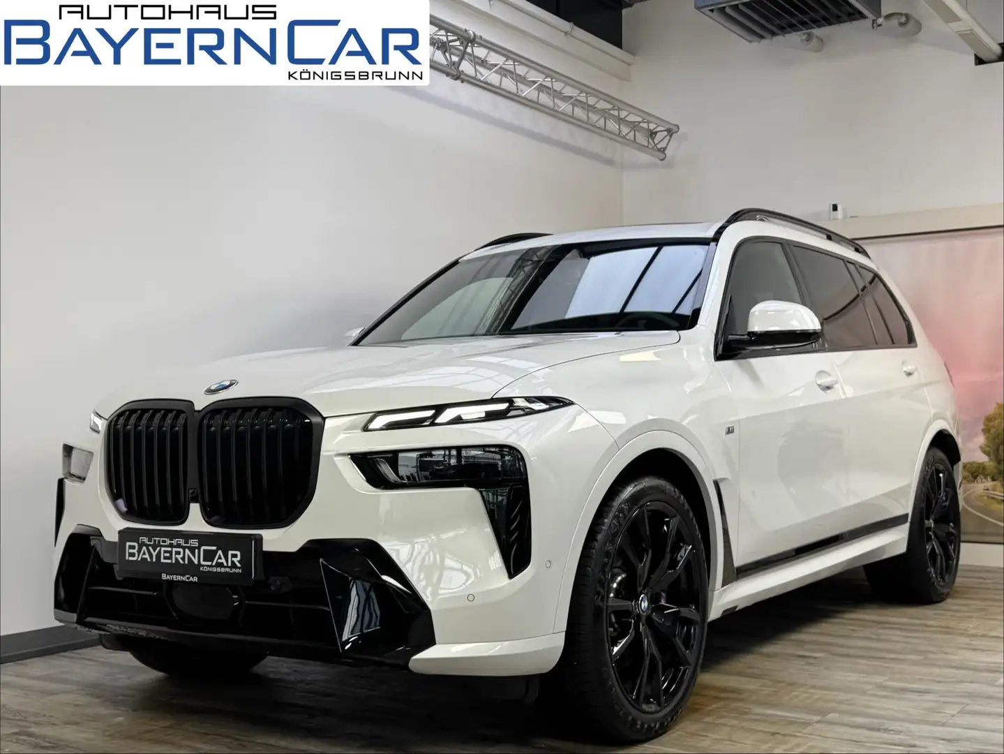 BMW X7 xDrive40d M Sport Pro Pano AHK Sitzlüft. ACC Weiß - 1