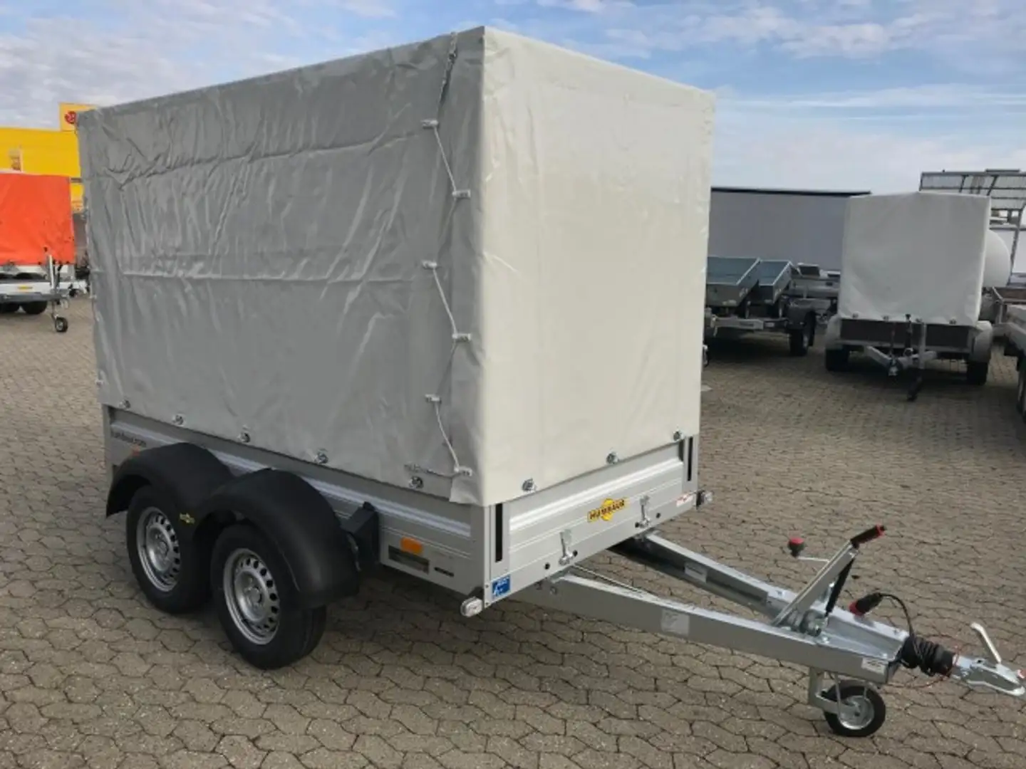 Humbaur HA 202513 mit KV, Hochplane 160 cm, 2000 kg, 2510 Grau - 1