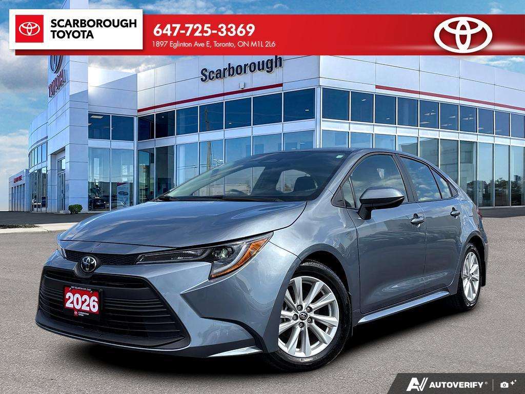 Silver 2026 Toyota Corolla Sedan Automatic