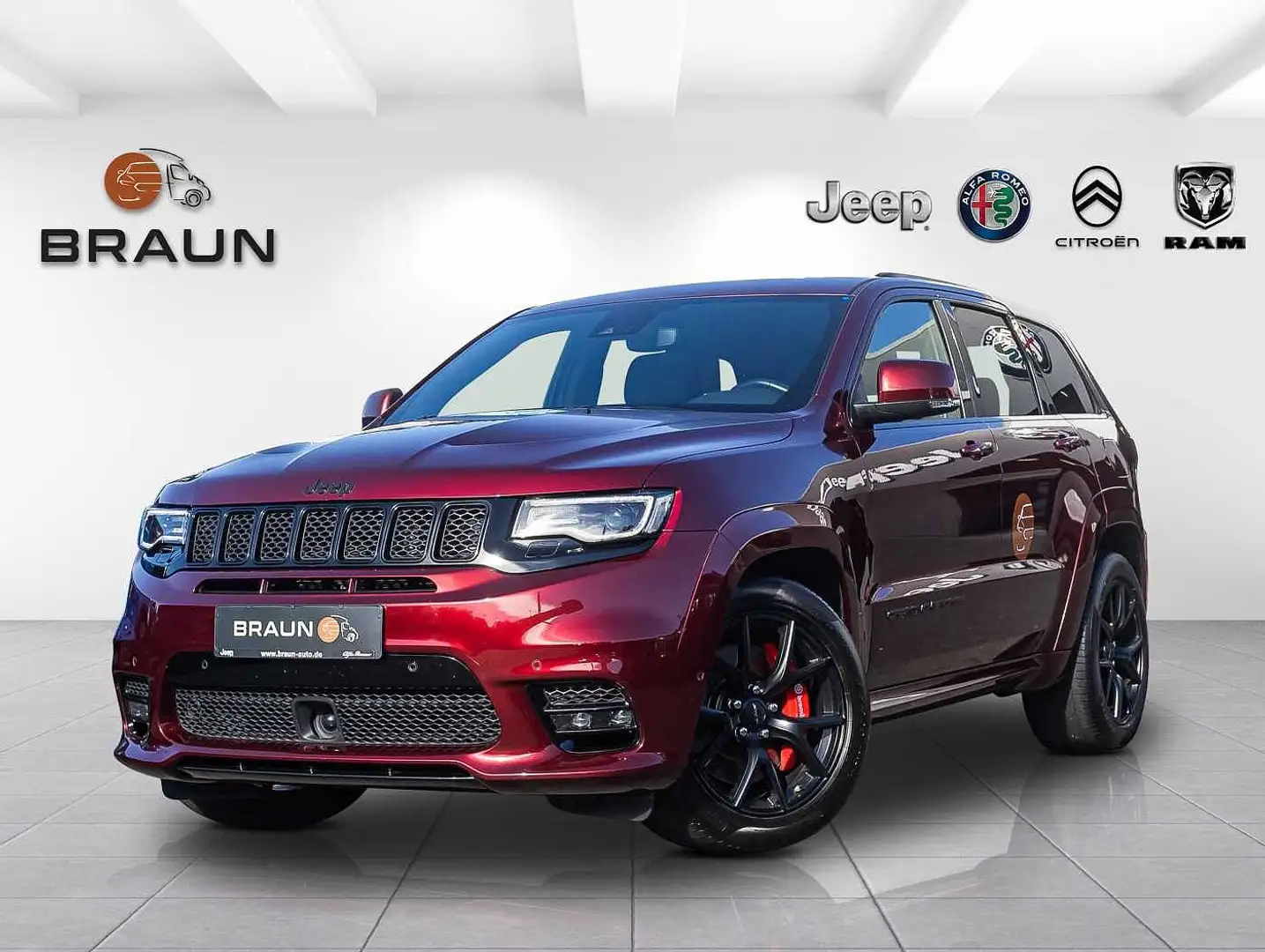 Jeep Grand Cherokee SRT 6.4l V8 HEMI Rouge - 1