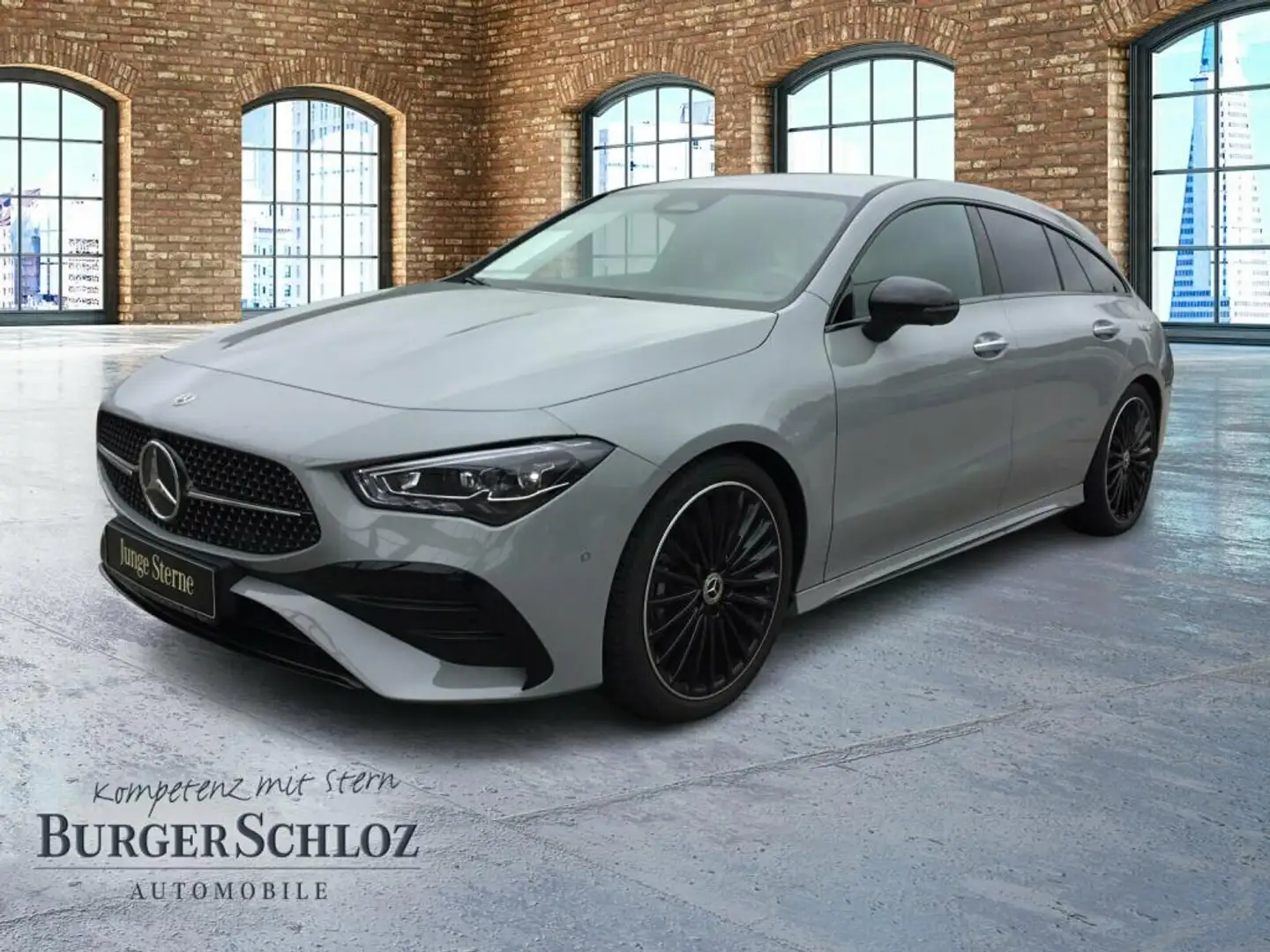 Mercedes-Benz CLA 180 Shooting Brake AMG/MULTIB./DISTR./AHK/360 Grau - 1