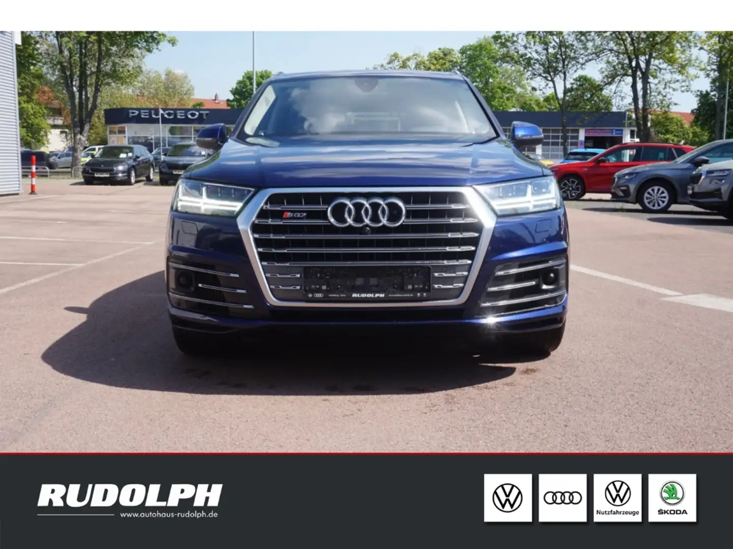 Audi SQ7 4.0 TDI quattro *Händlerfzg. / Export* Modrá - 2