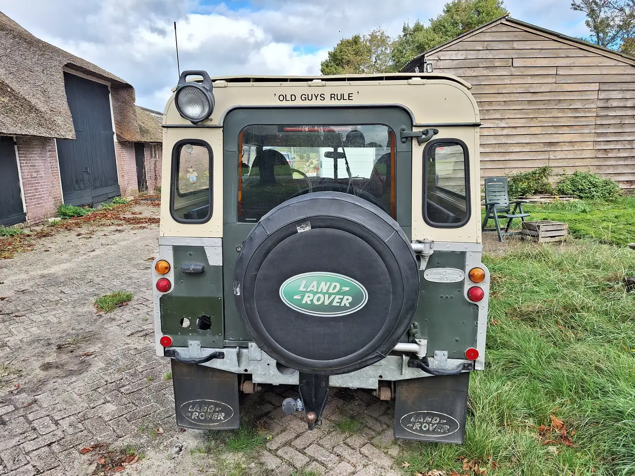 Land Rover Defender 88 Series 2A (1970) 4x4, green, high and low gear, foto 6