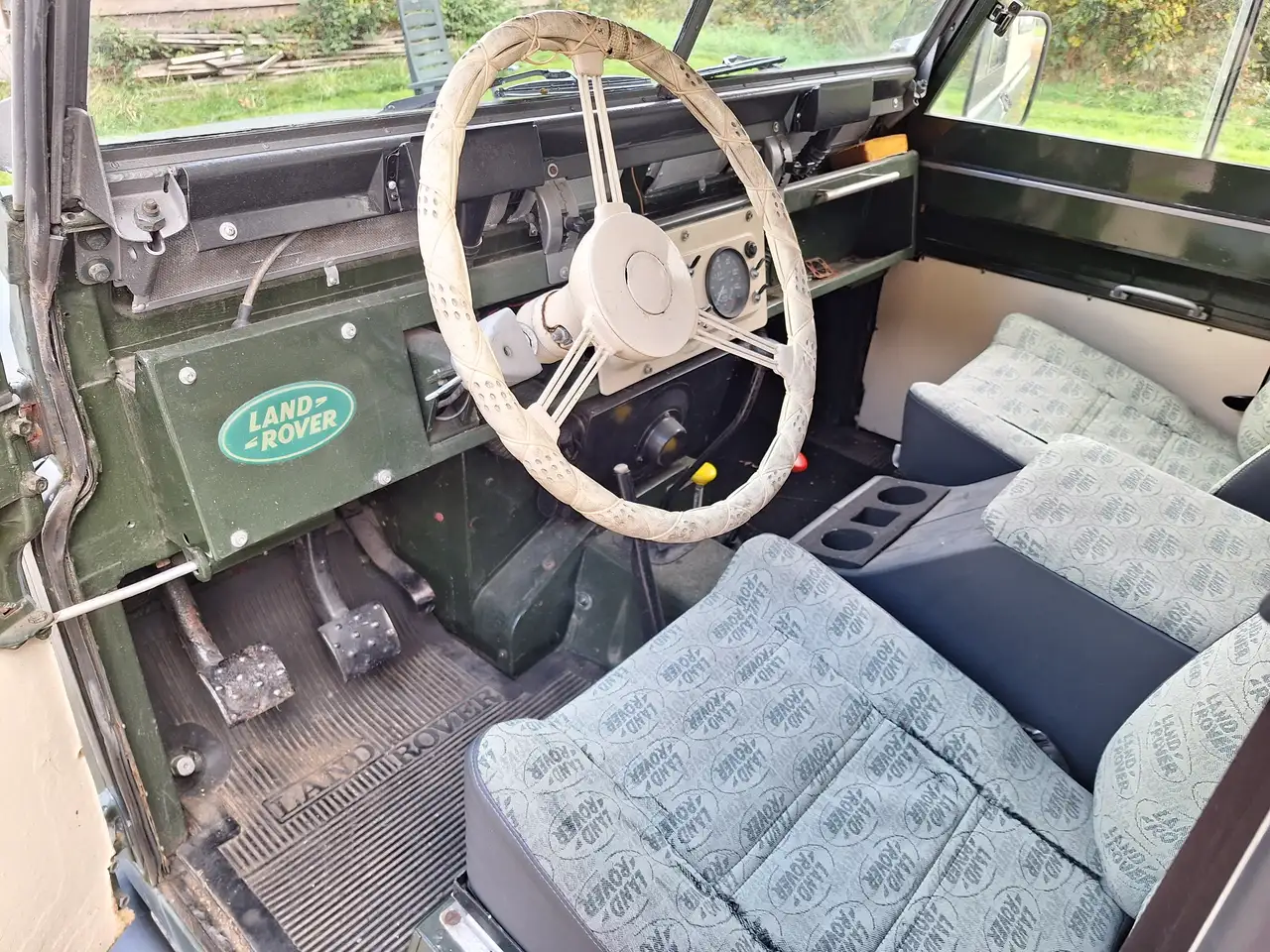 Land Rover Defender 88 Series 2A (1970) 4x4, green, high and low gear, foto 8