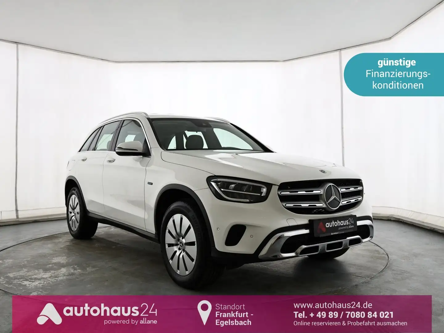 Mercedes-Benz GLC 300 e 4Matic Navi|CAM|LED|Sitzhzg.|DAB Weiß - 1