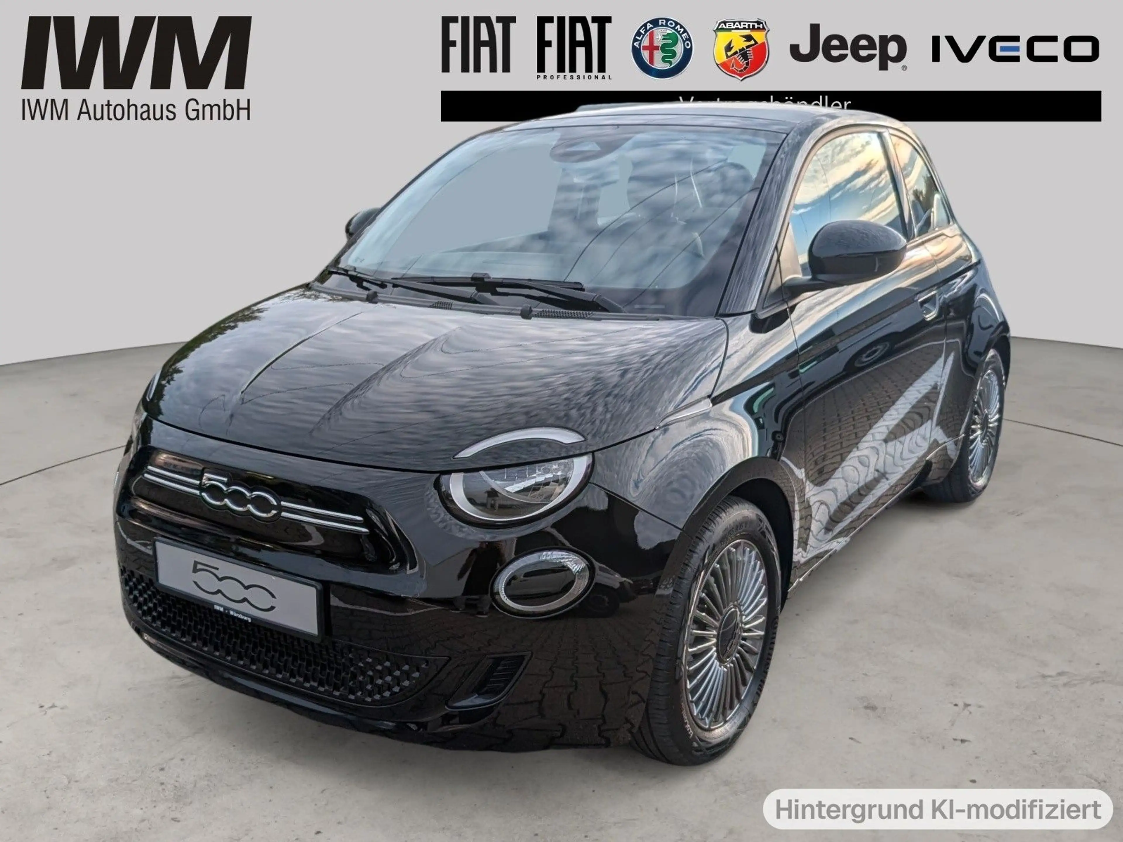Fiat 500e ICON Schiebedach PDC Kamera — photo 2