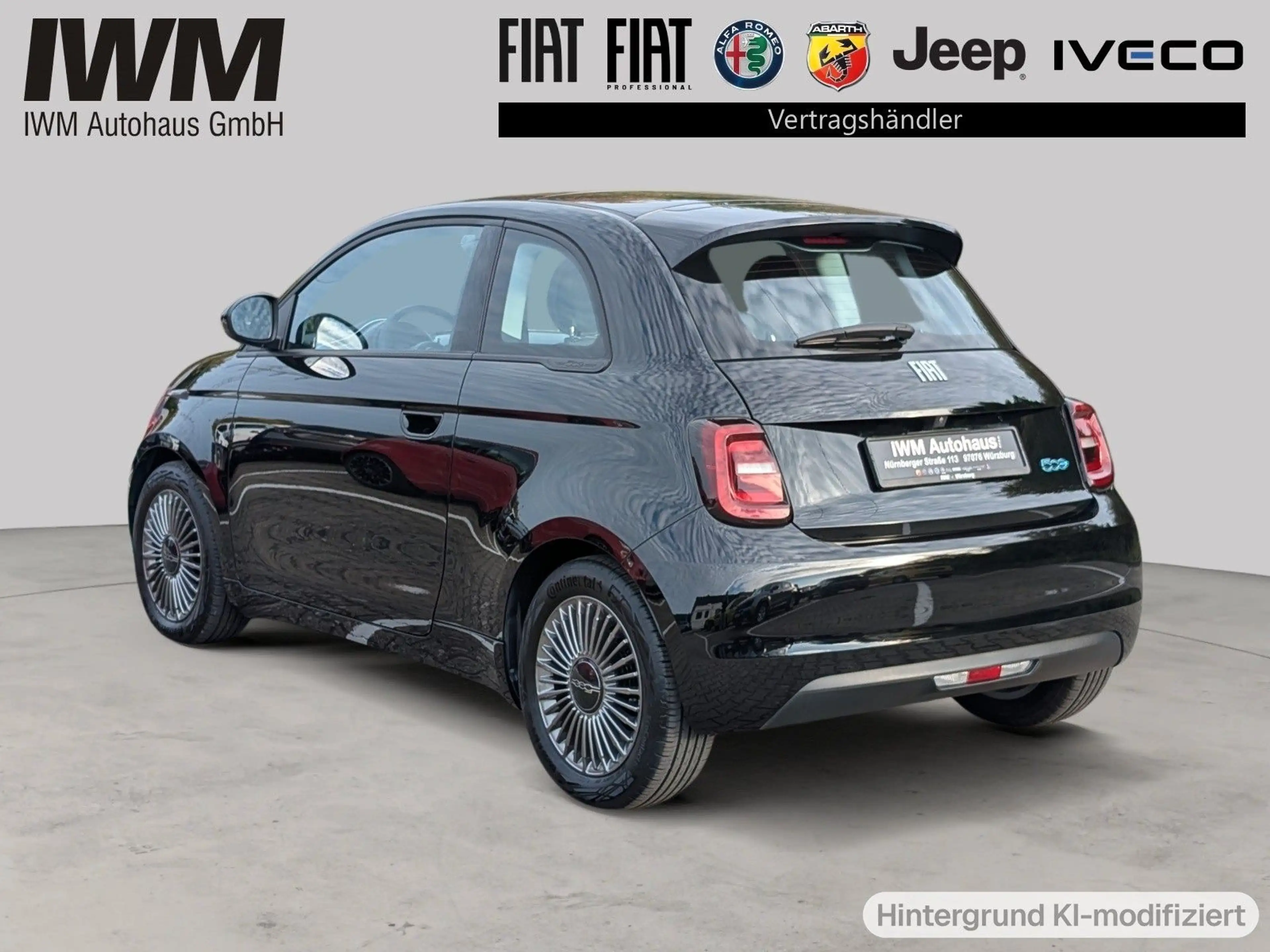 Fiat 500e ICON Schiebedach PDC Kamera — photo 9