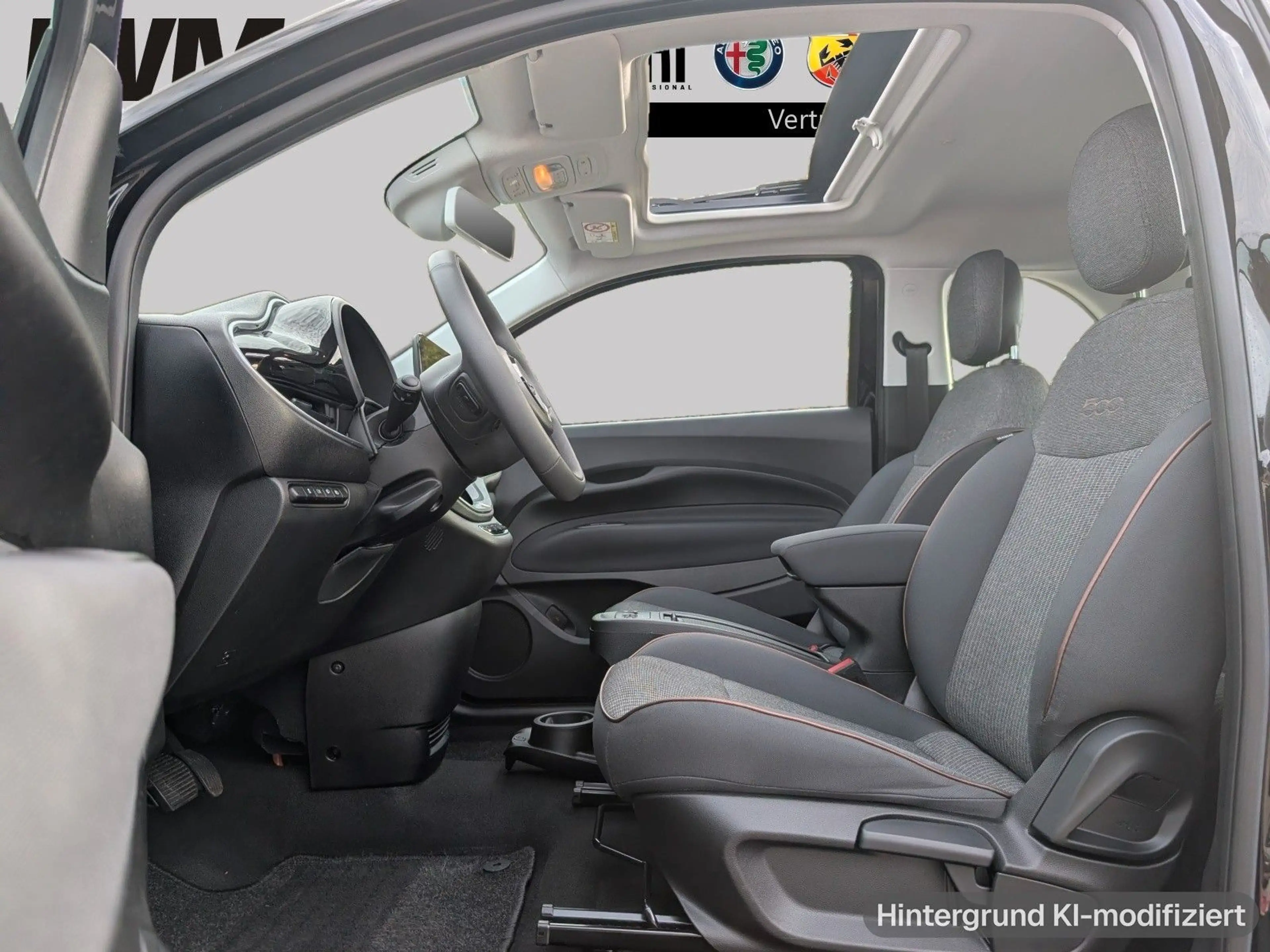 Fiat 500e ICON Schiebedach PDC Kamera — photo 13