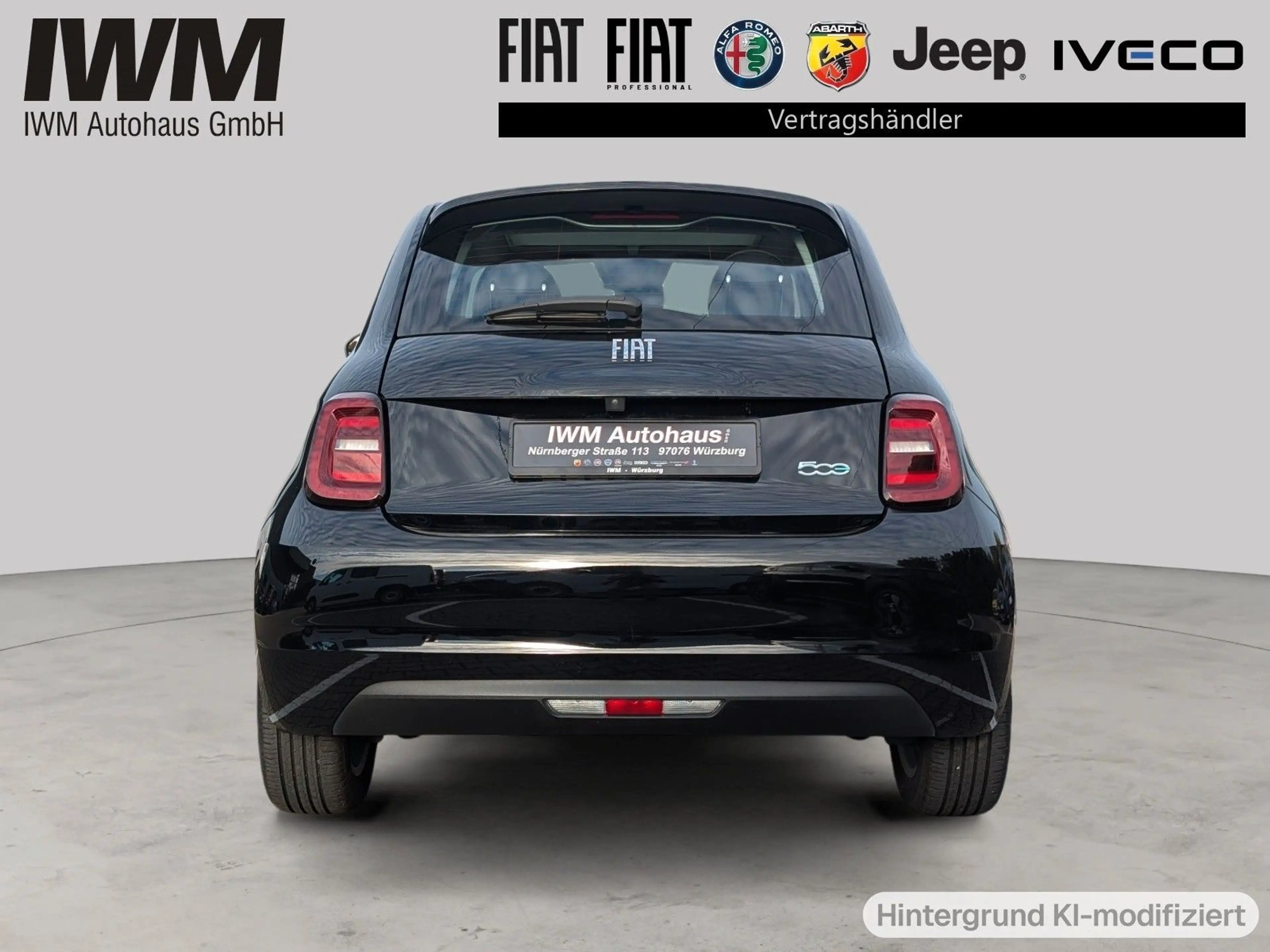 Fiat 500e ICON Schiebedach PDC Kamera — photo 7