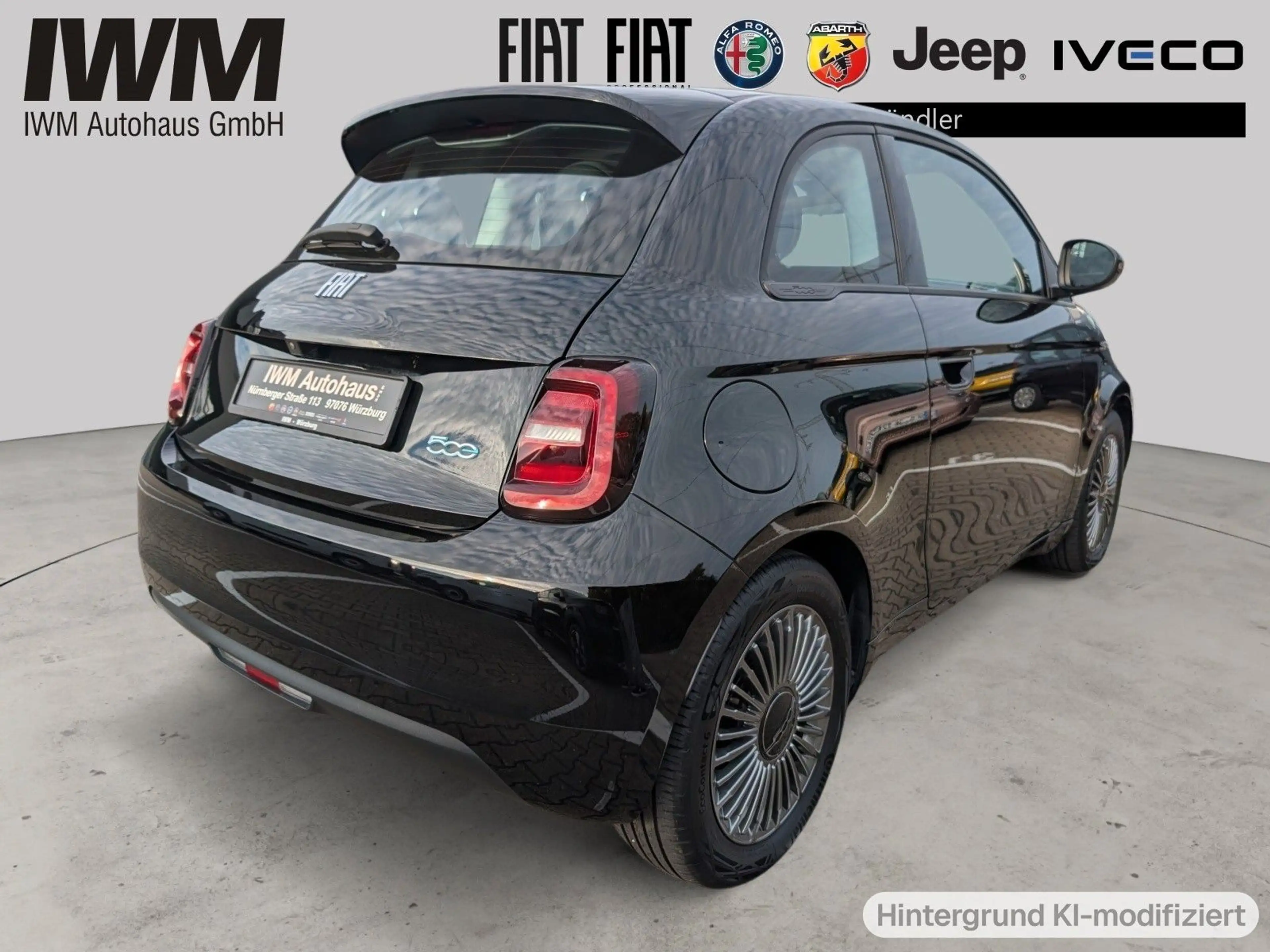 Fiat 500e ICON Schiebedach PDC Kamera — photo 6