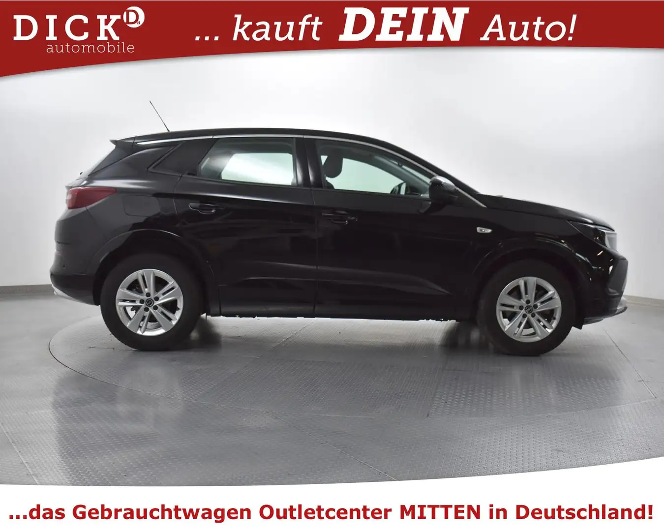 Opel Grandland X 1.2 Aut. Enjoy NAVI+KAM+ACC+LED+SHZ+ Schwarz - 2