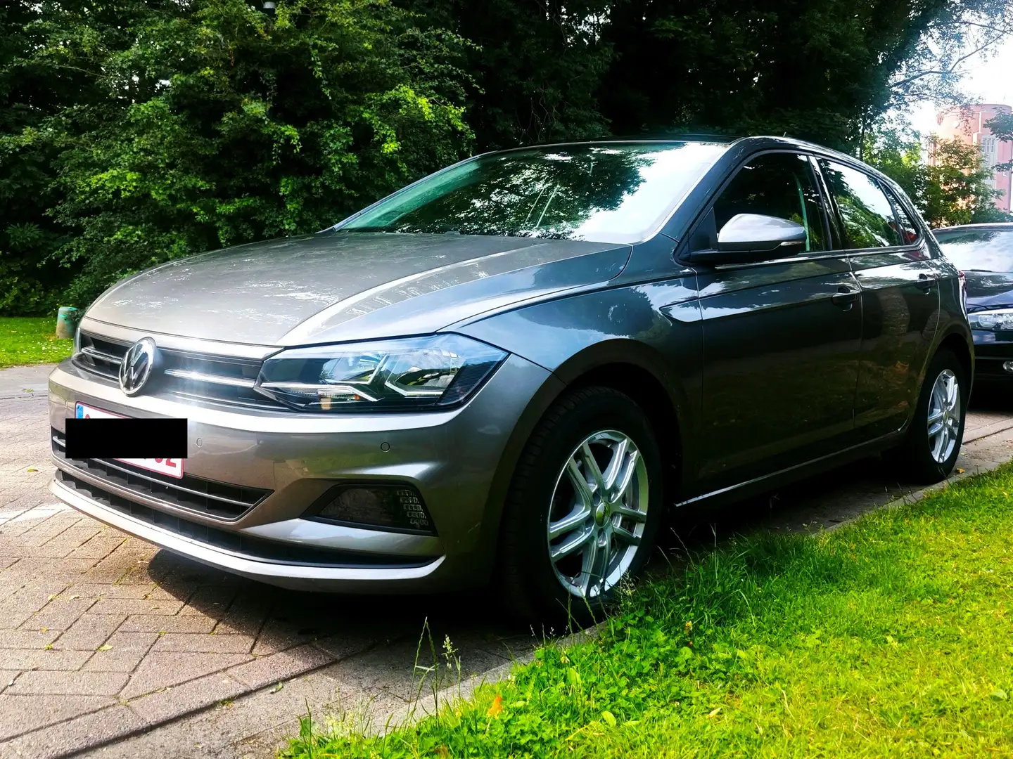 Volkswagen Polo 1.0 TSI DSG Comfortline/Panoramadak/CarPlay Grijs - 1