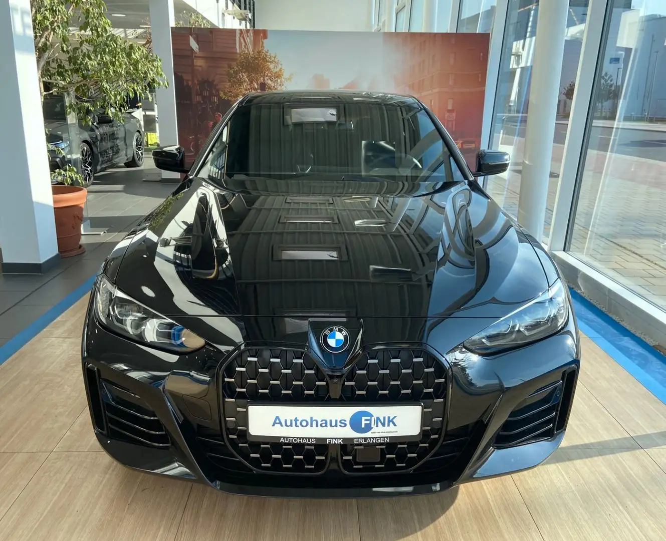 BMW 420 420d GC M Sport WideScreen Glasdach H&K ACC LED Negro - 2