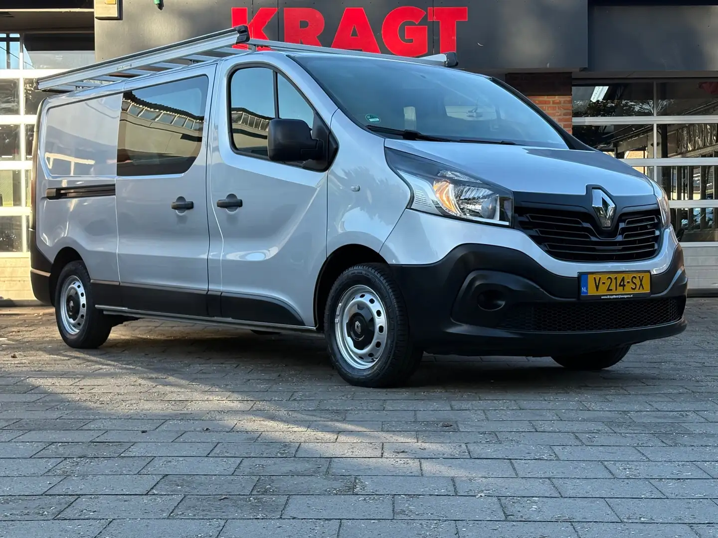 Renault Trafic 1.6 dCi T29 L2H1DUBBELCABINE|DEALER ONDERHOUDEN|12 Silber - 2