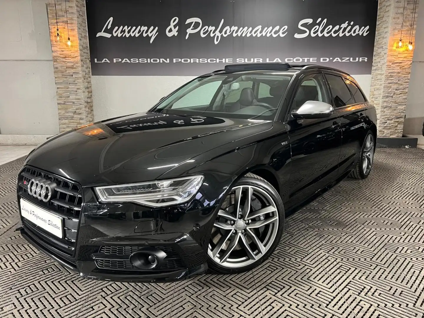 Audi S6 Quattro 4.0 V8 TFSI - SIEGES RS - ECHAP SPORT - MA Negro - 1