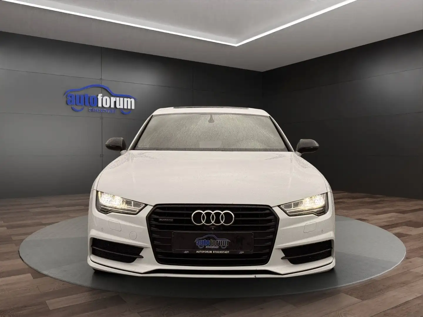 Audi A7 SB 3.0 TDI quattr competition S-LINE°GLASDACH Blanc - 2