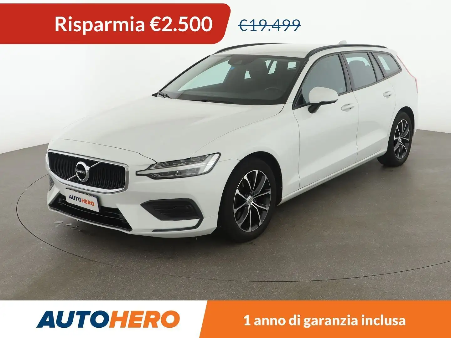 Volvo V60 2.0 B3 Momentum Business Geartronic Blanco - 1