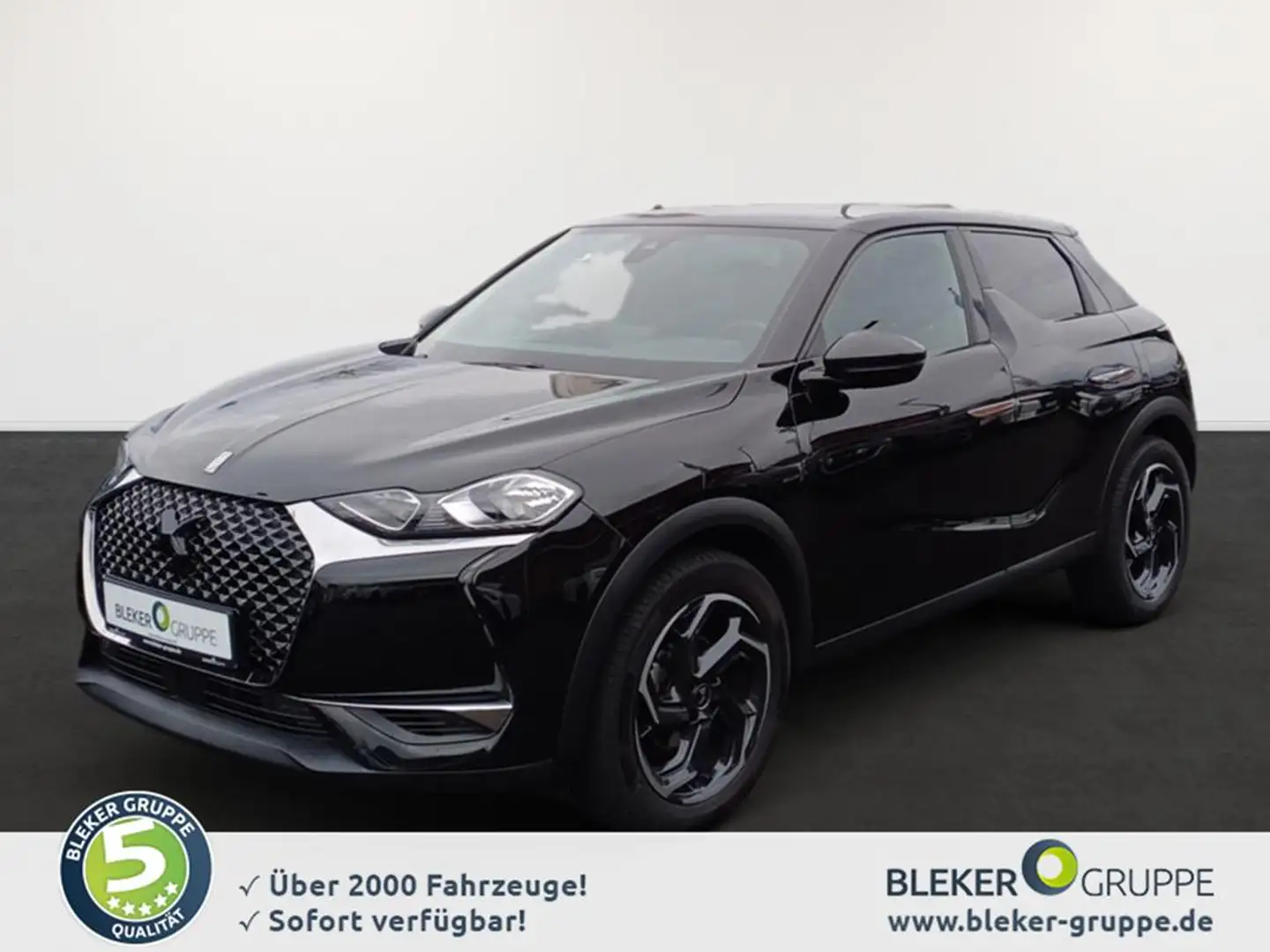 DS Automobiles DS 3 Crossback PureTech 100 So Chic Чорний - 1