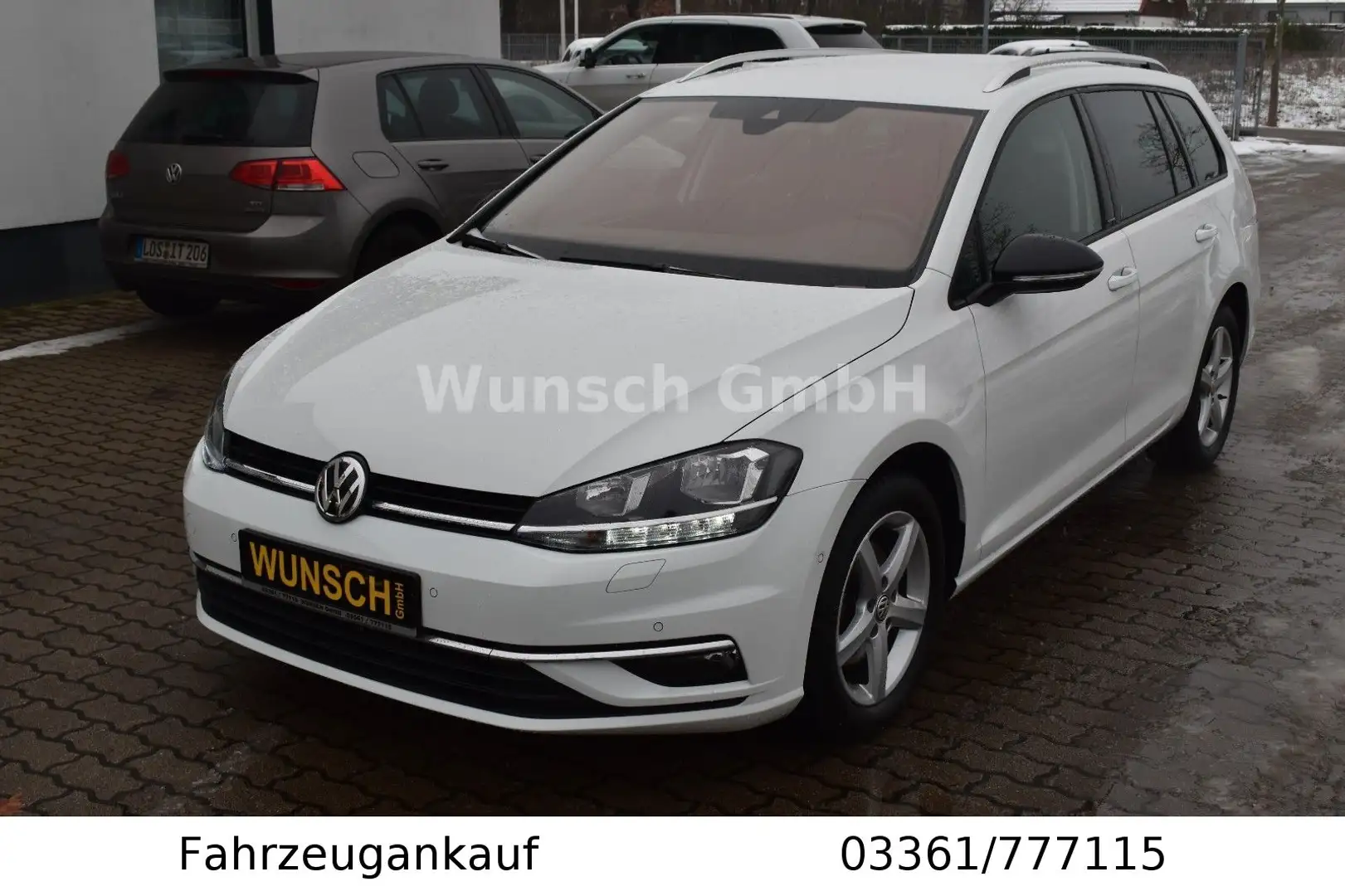 Volkswagen Golf VII Variant IQ.DRIVE Start-Stopp Weiß - 2