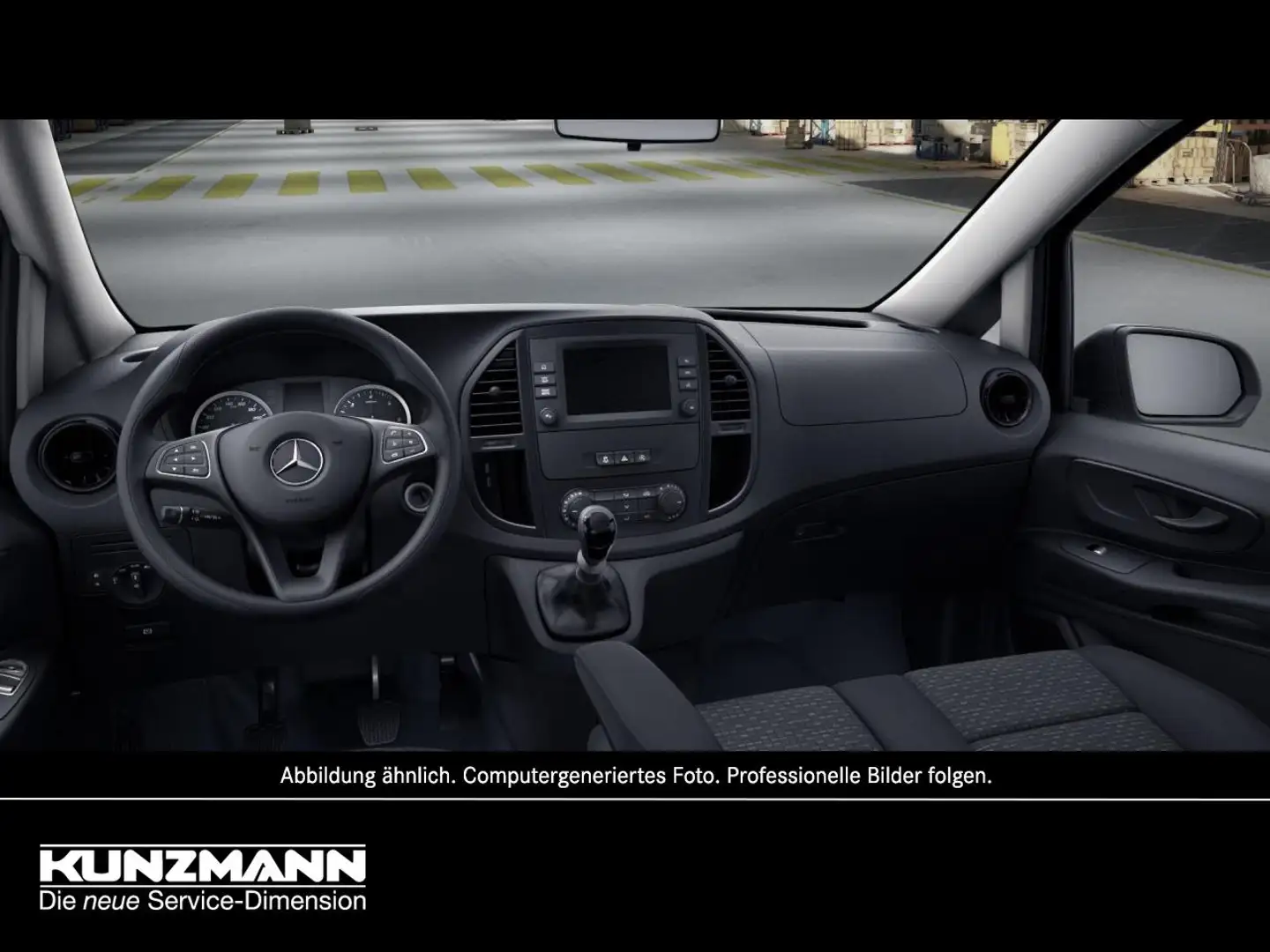 Mercedes-Benz Vito 116 CDI Kasten Lang Audio 40 Klima AHK Argent - 2