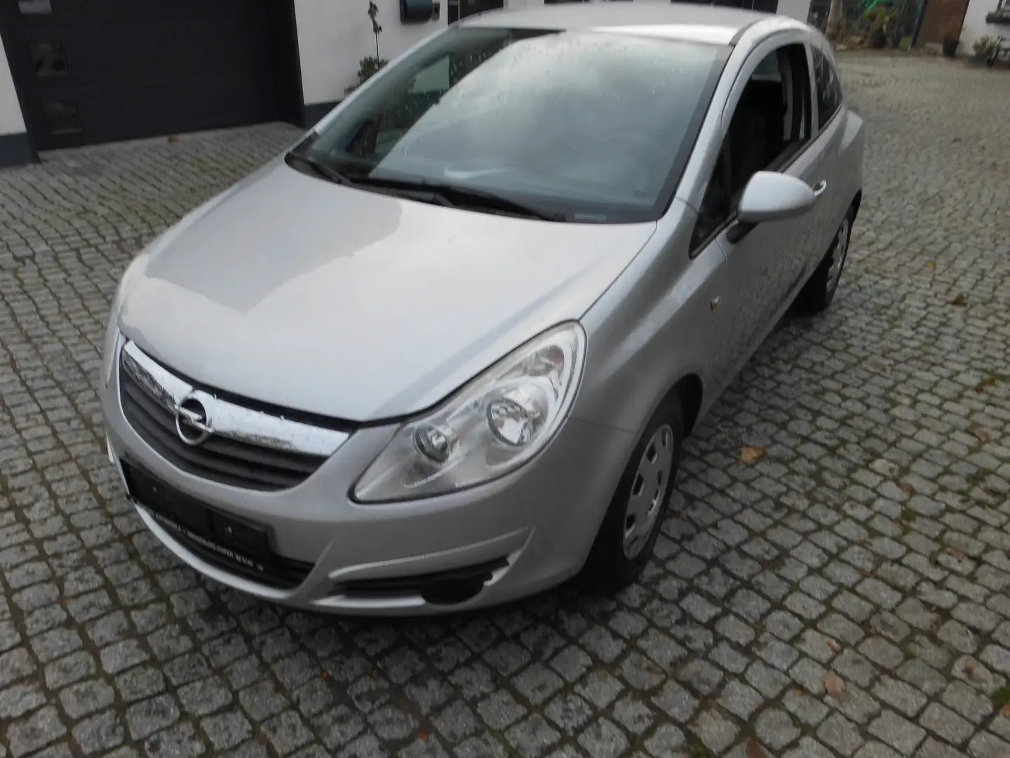 Opel Corsa Edition D Autogas (LPG) At Motor 42000km Silber - 2