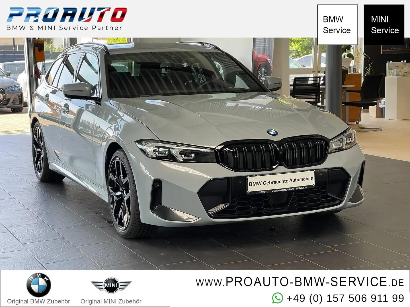 BMW 330 i Tour. xDrive M Sport LED/HUD/ACC/360°/RFK Gris - 1
