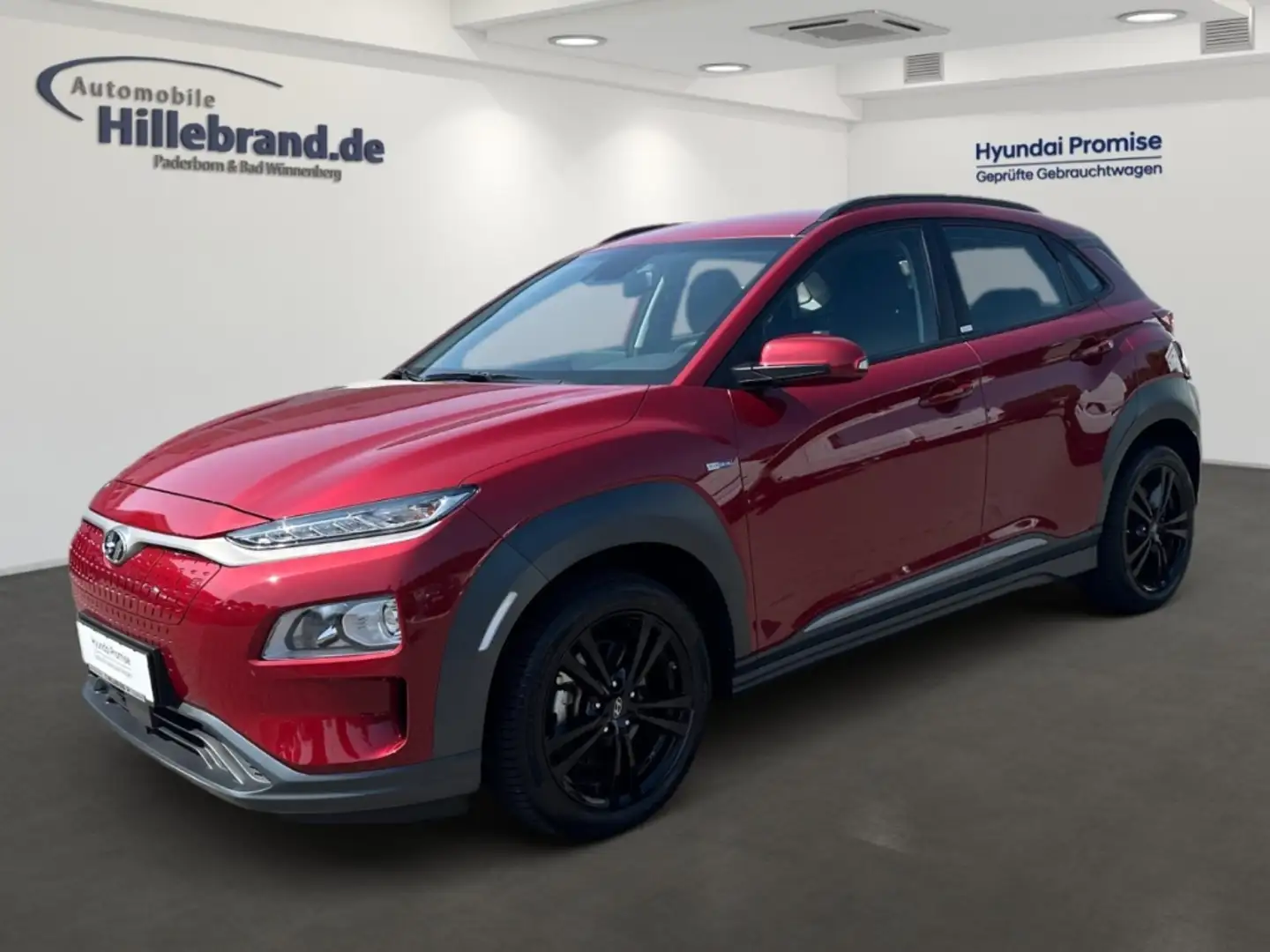 Hyundai KONA Trend Elektro 3-Phasig 2WD Navi Soundsystem ACC Ap Rot - 1