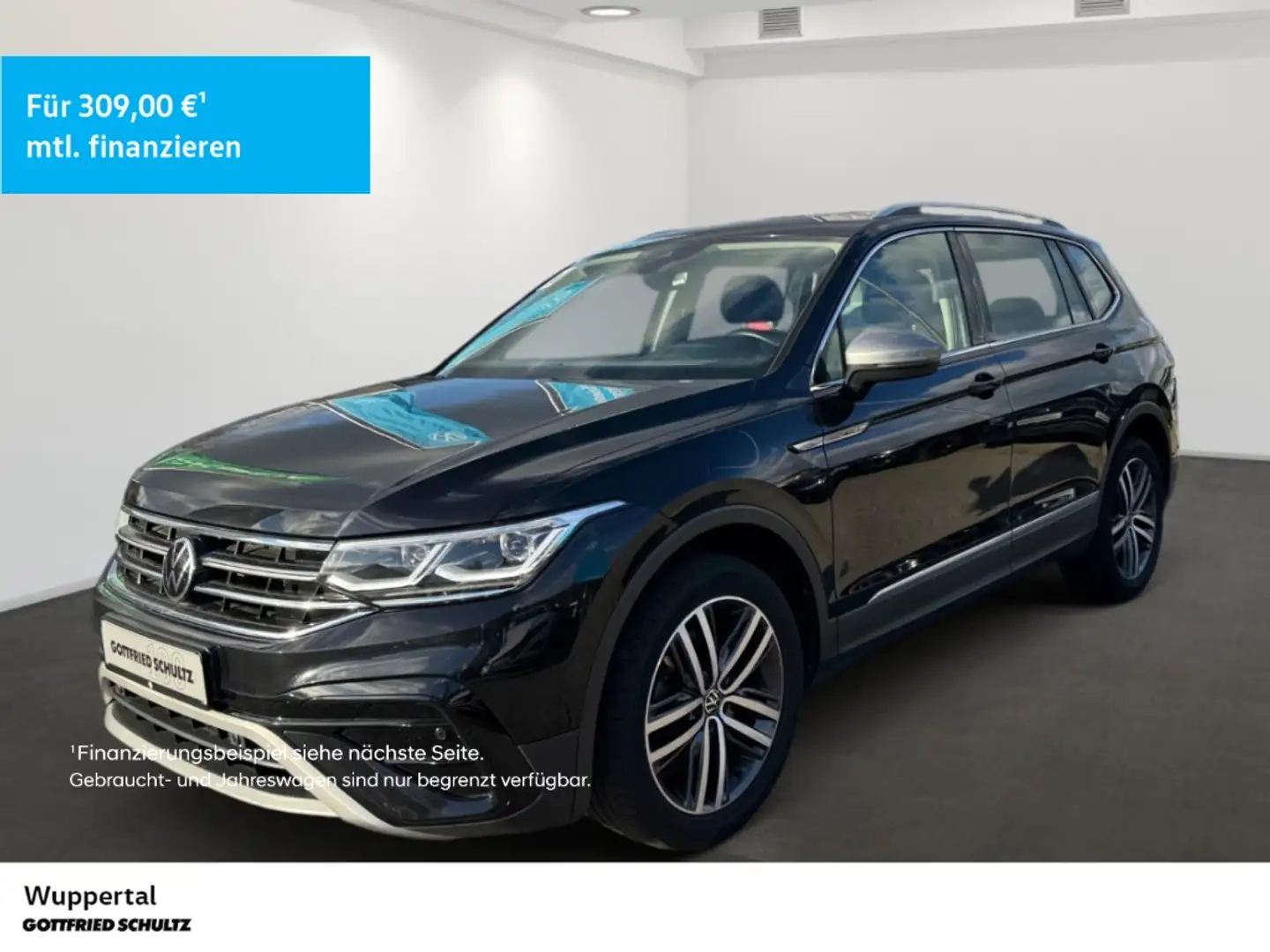 Volkswagen Tiguan Allspace 2.0 TSI 4M DSG AHK STHZ NAVI ACC SHZ PDC LM Schwarz - 1