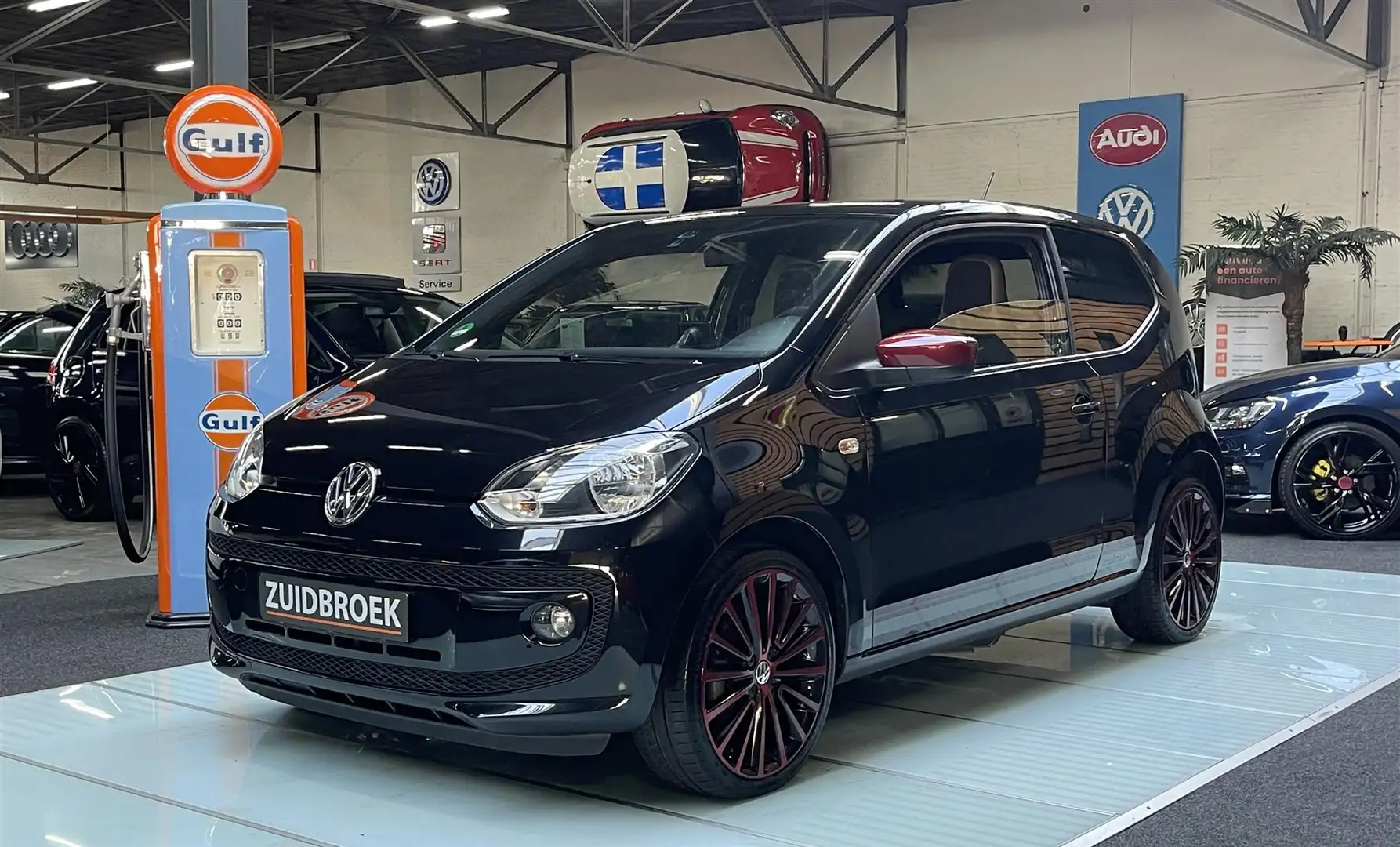 Volkswagen up! 1.0 up! 104DKM!! Airco!! Cruise!! Navi!! Nero - 1