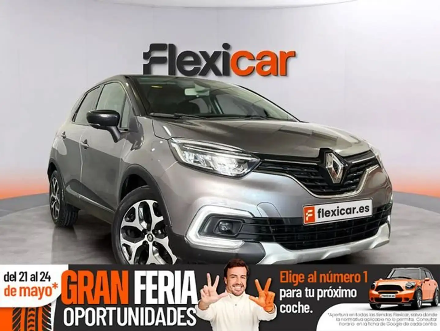 Renault Captur TCe GPF Zen 66kW Gris - 1