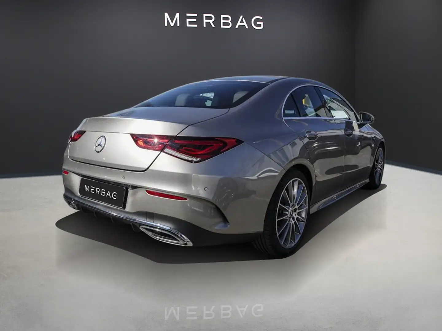 Mercedes-Benz CLA 250 4M COUPE AMG-LINE PANO SITZKLIMA STH. HUD Argento - 2