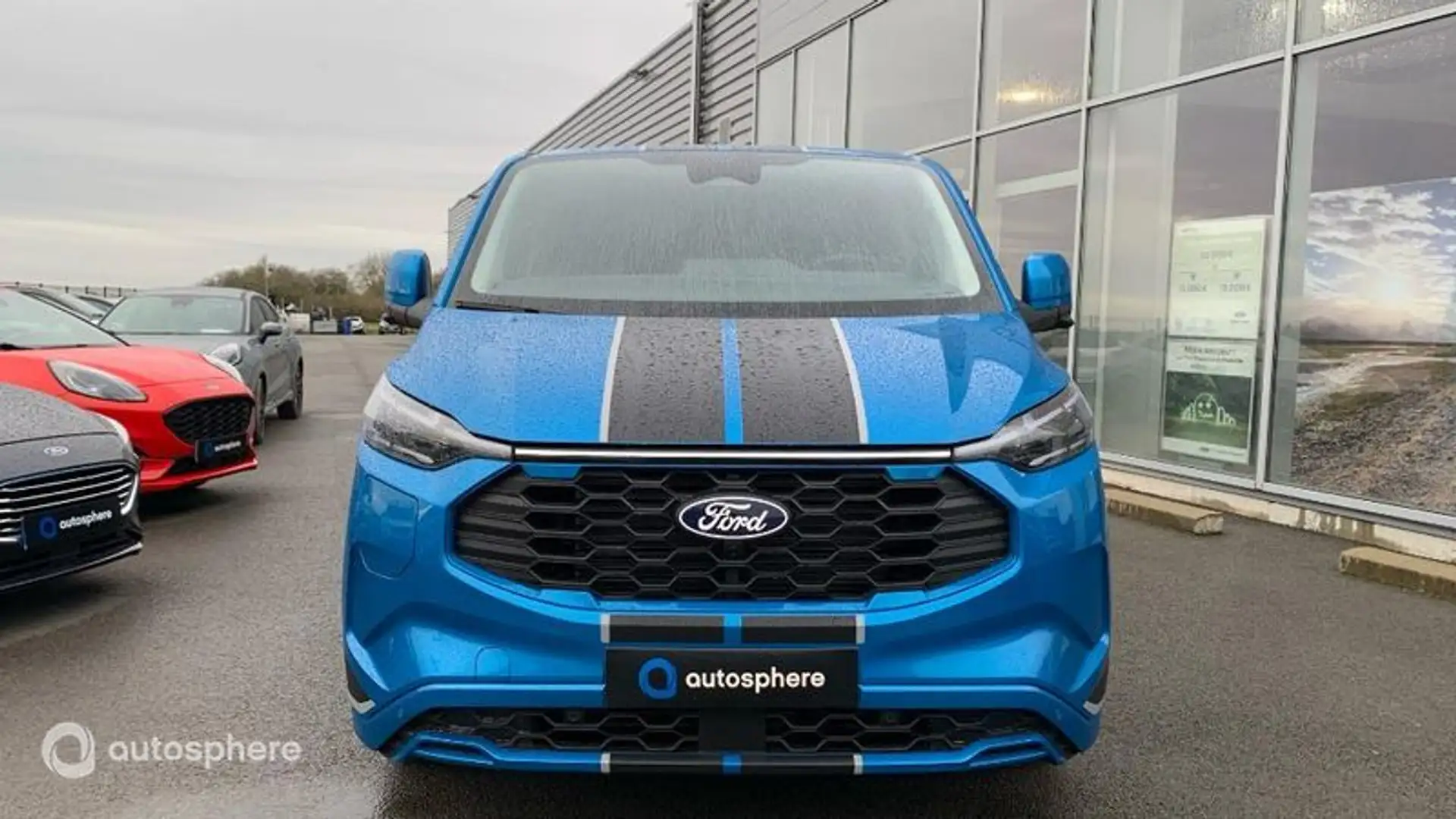 Ford Transit Custom 320 L1H1 2.5 Duratec 232ch Hybride recheargeable Cabine Approfondie Sport CVT - 2