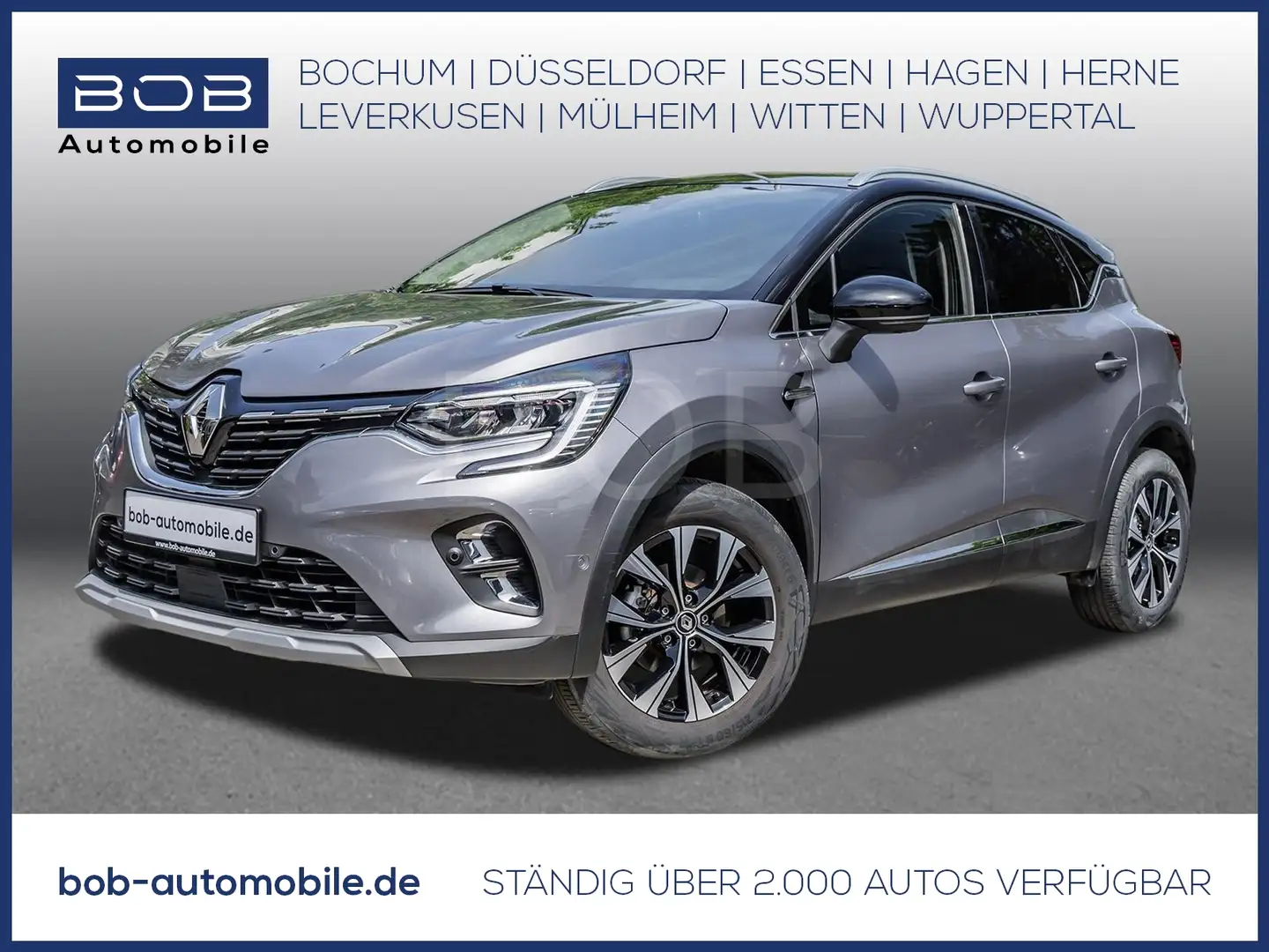 Renault Captur Techno TCe 90 PDC KLIMA LM-Felgen BT Grau - 1