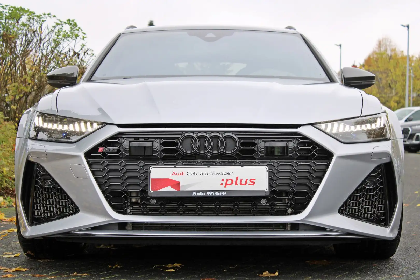 Audi RS6 Avant TFSI qu performance PANO LASER AHK HUD Silber - 2