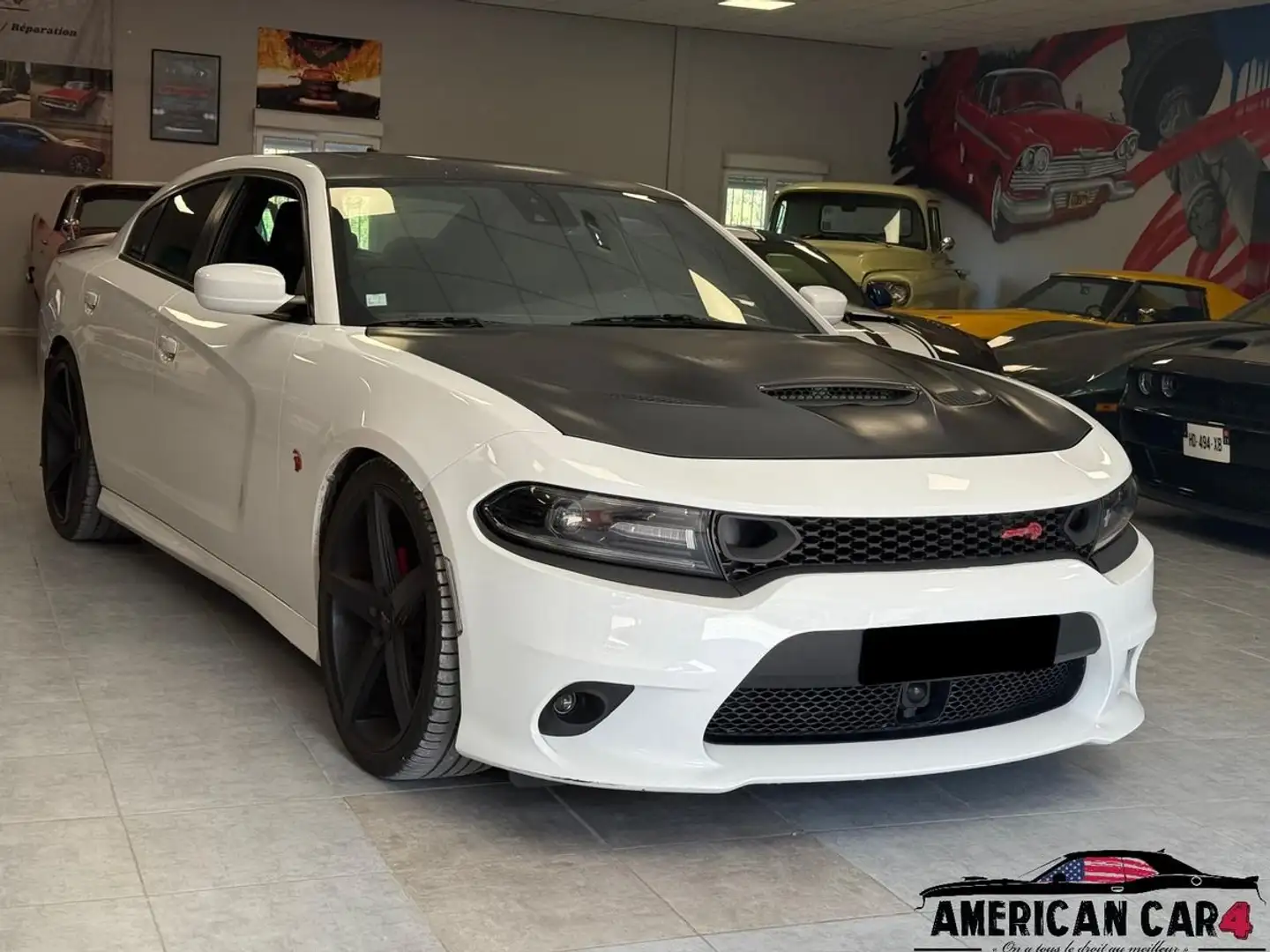 Dodge Charger Scatpack 6.4 V8, Carte grise Française ! Weiß - 1